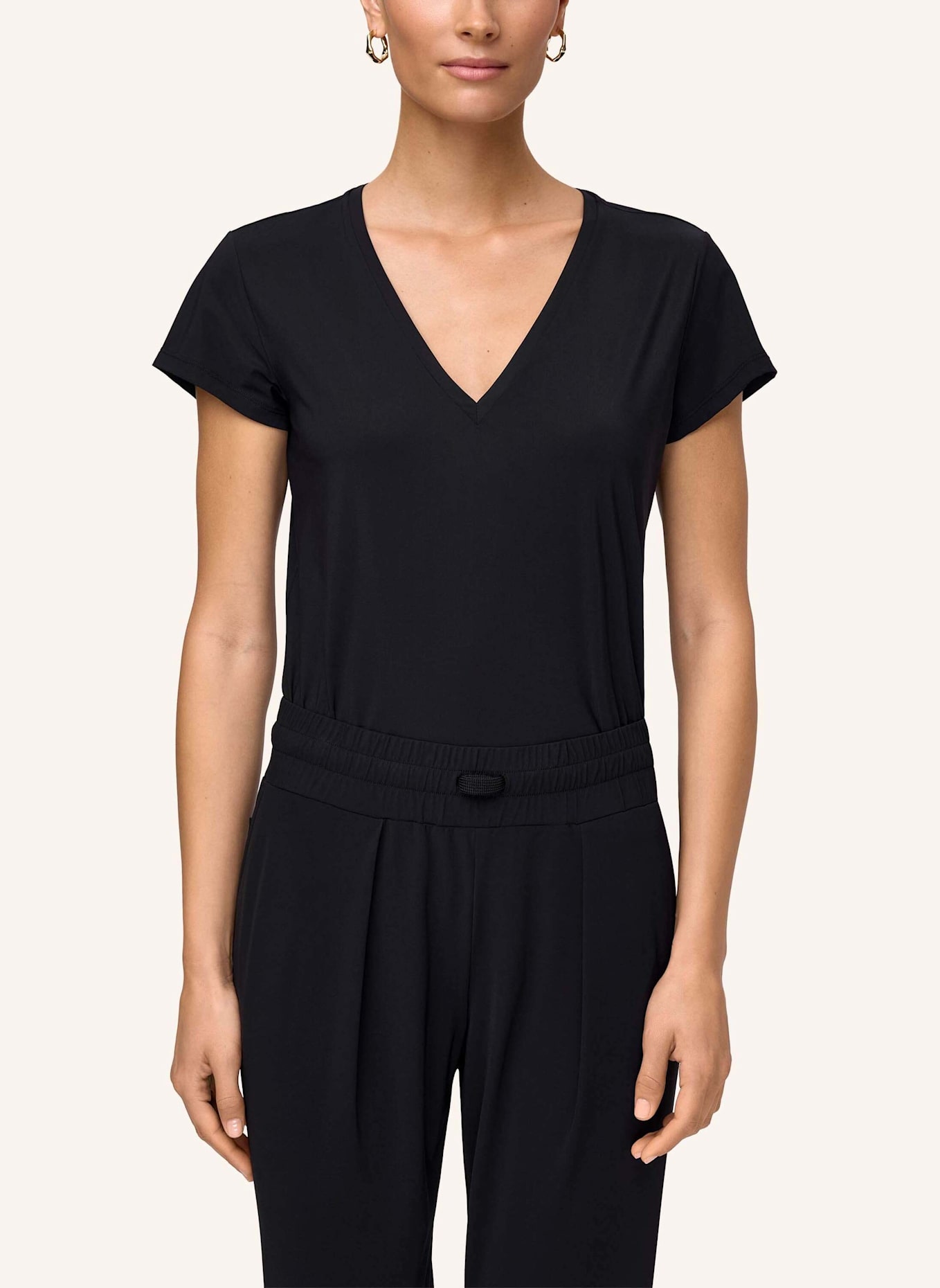 INA KESS Top MINA TOP: SCHWARZ