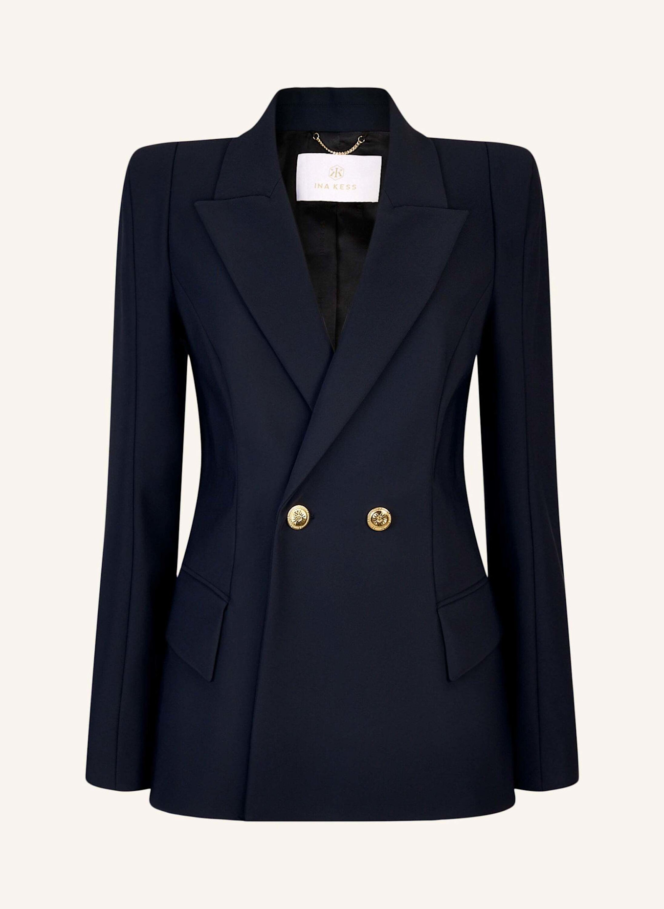 INA KESS Blazer CESARINA STRETCH BLAZER: SCHWARZ
