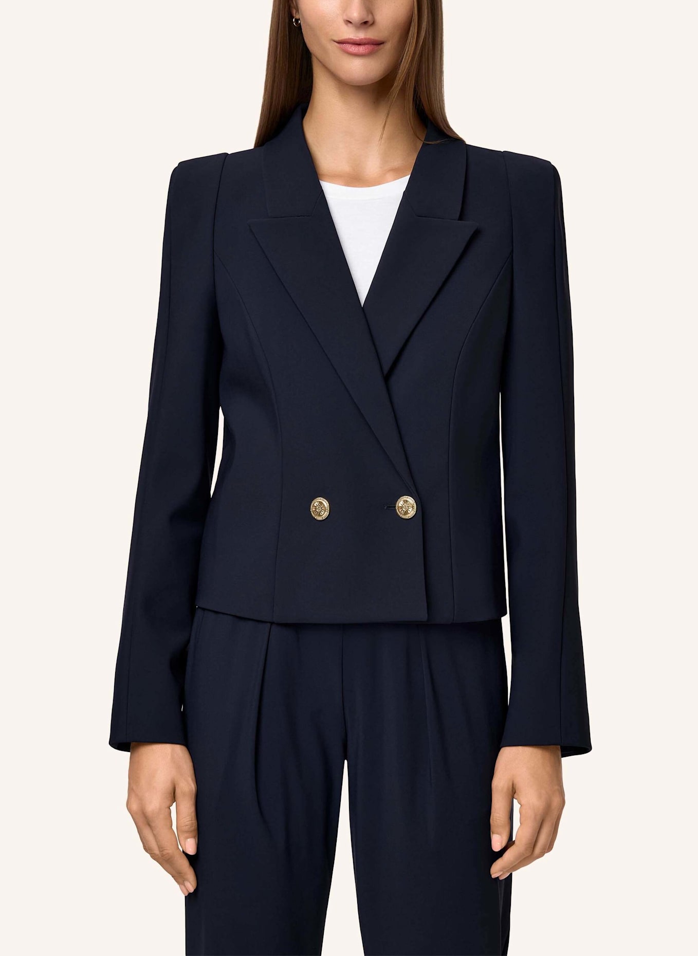INA KESS Blazer TROINA STRETCH BLAZER: DUNKELBLAU