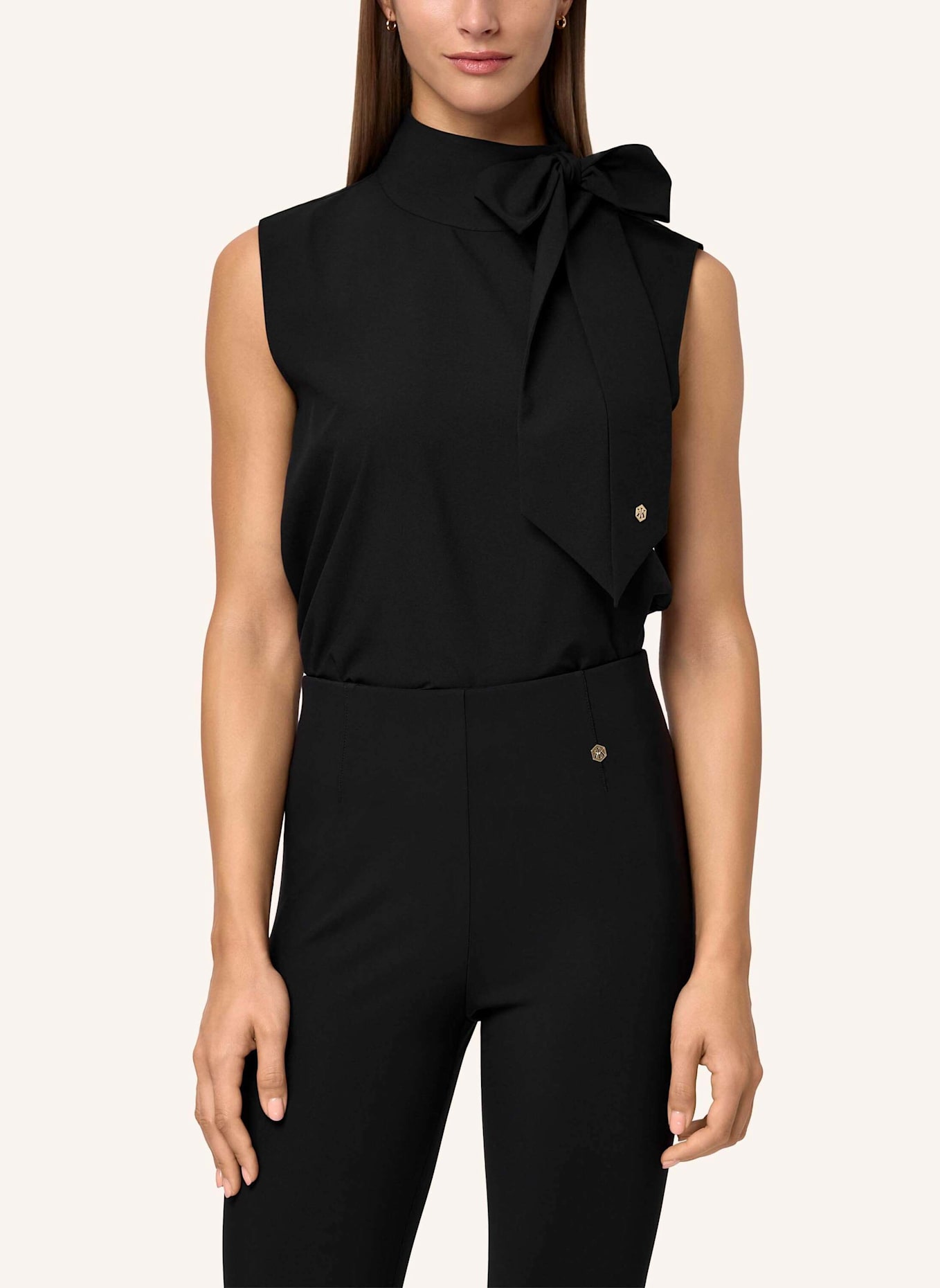 INA KESS Bluse ONELLA BLOUSE: SCHWARZ