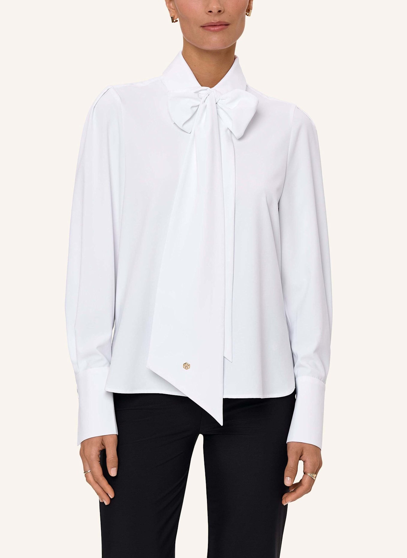 INA KESS Hemdbluse AMBROSA SHIRT: WEISS