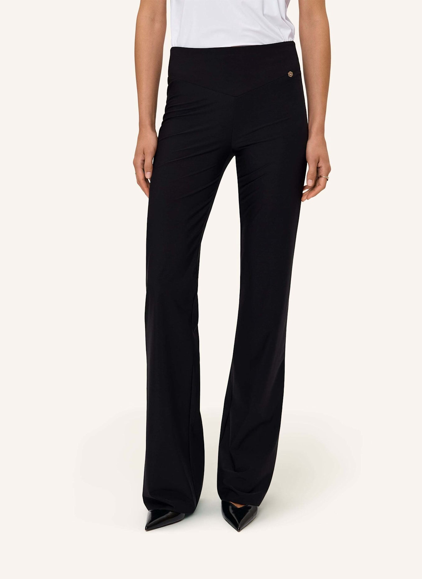 INA KESS Hose LARIX PANTS: SCHWARZ