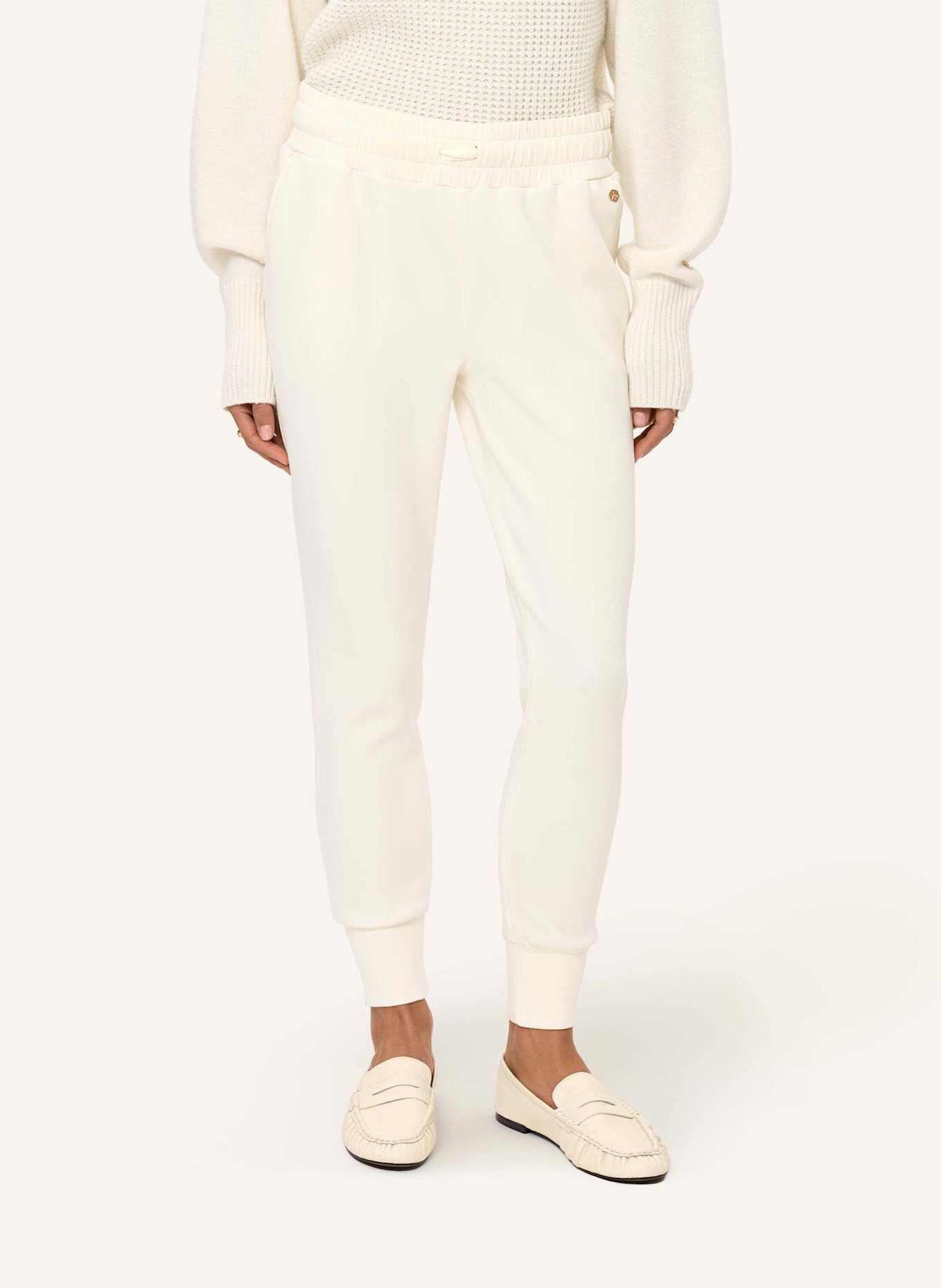 INA KESS Hose ROMULA STRETCH PANTS: BEIGE