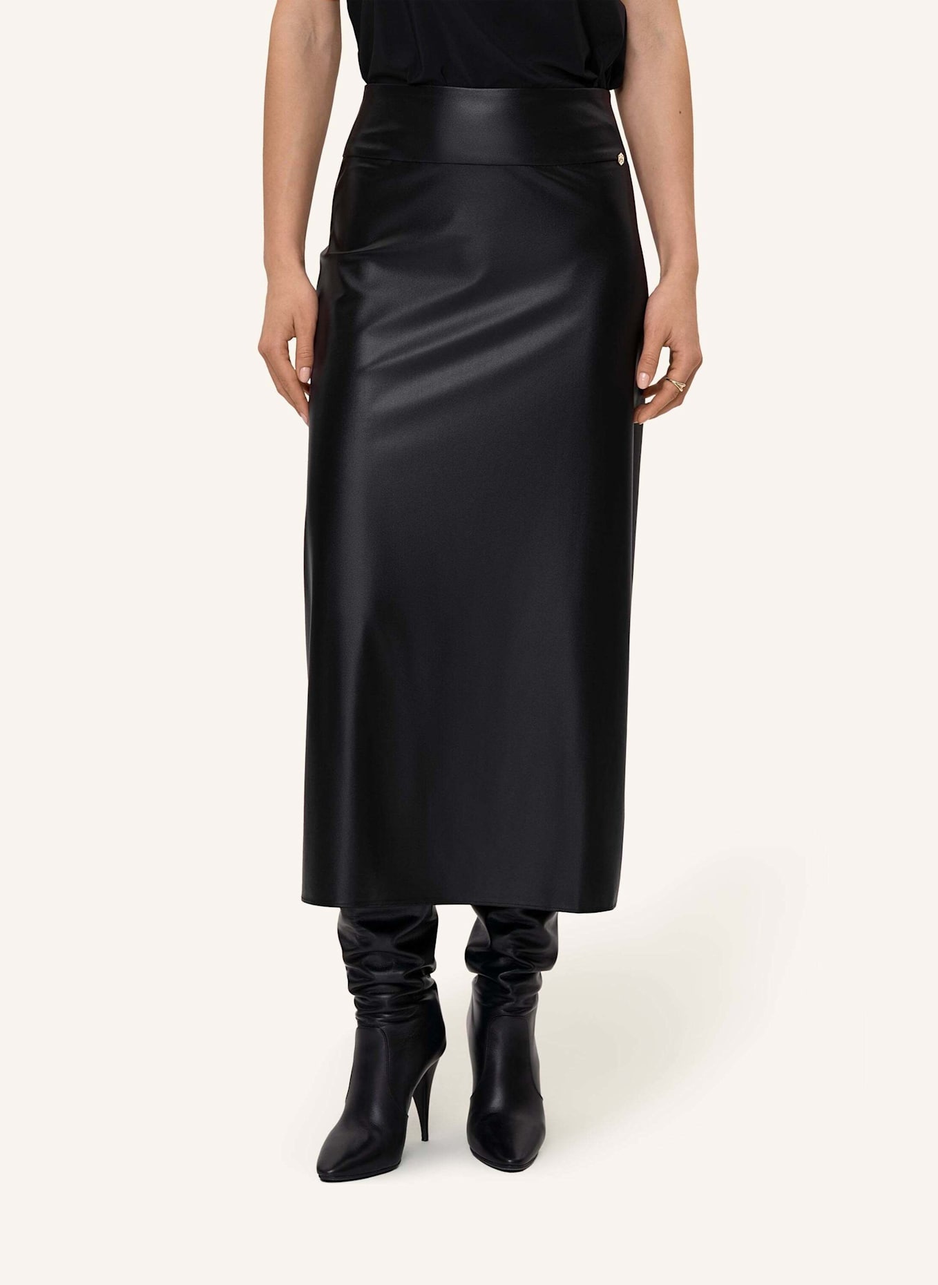 INA KESS Rock VITA SKIRT: SCHWARZ