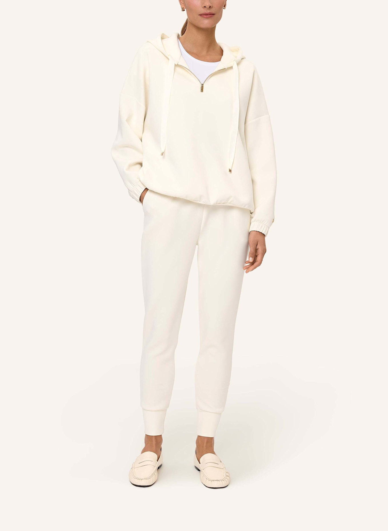 INA KESS Pullover NARO SWEATSHIRT: BEIGE