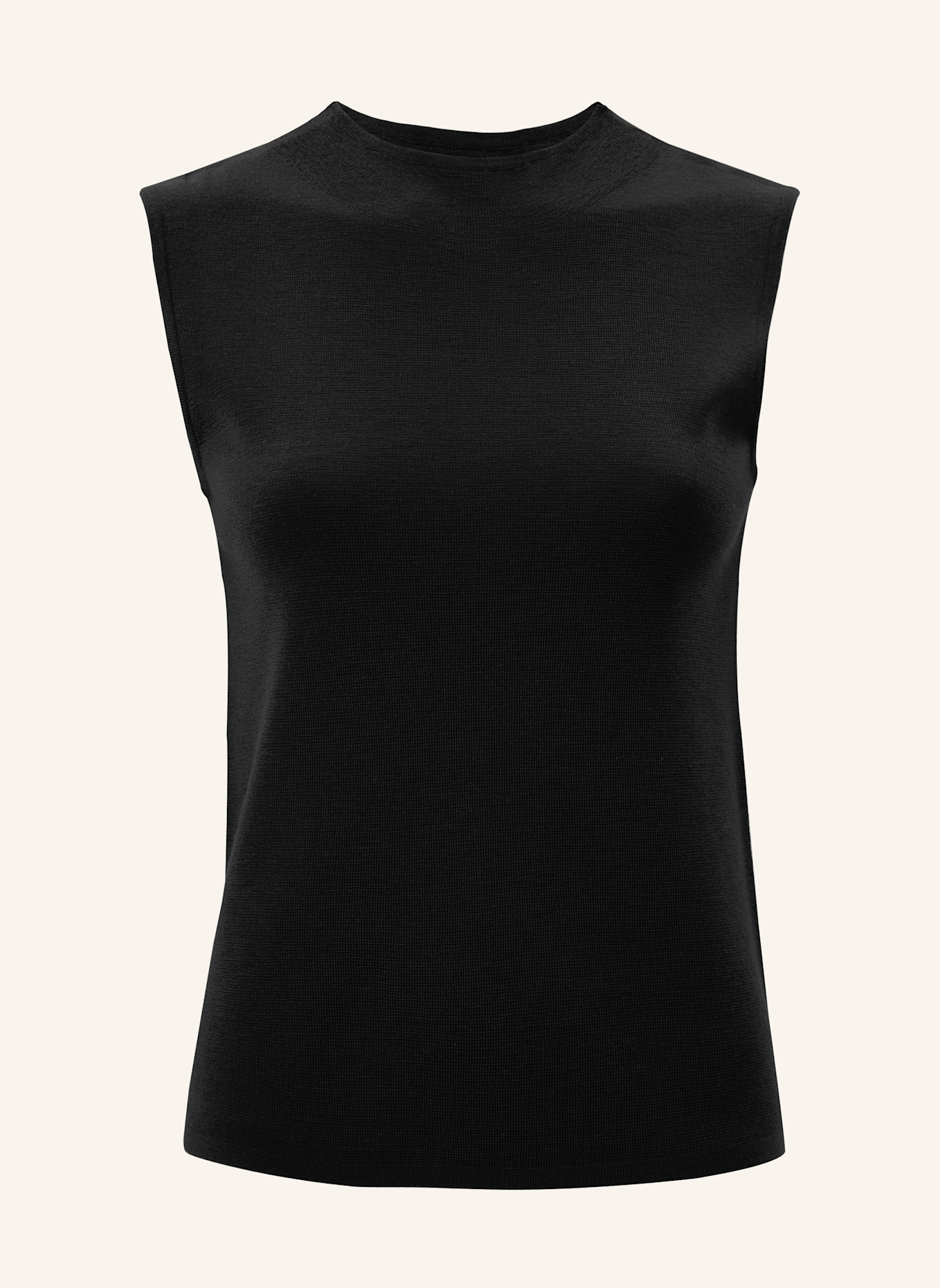 PINXIT Top Stricktop: SCHWARZ