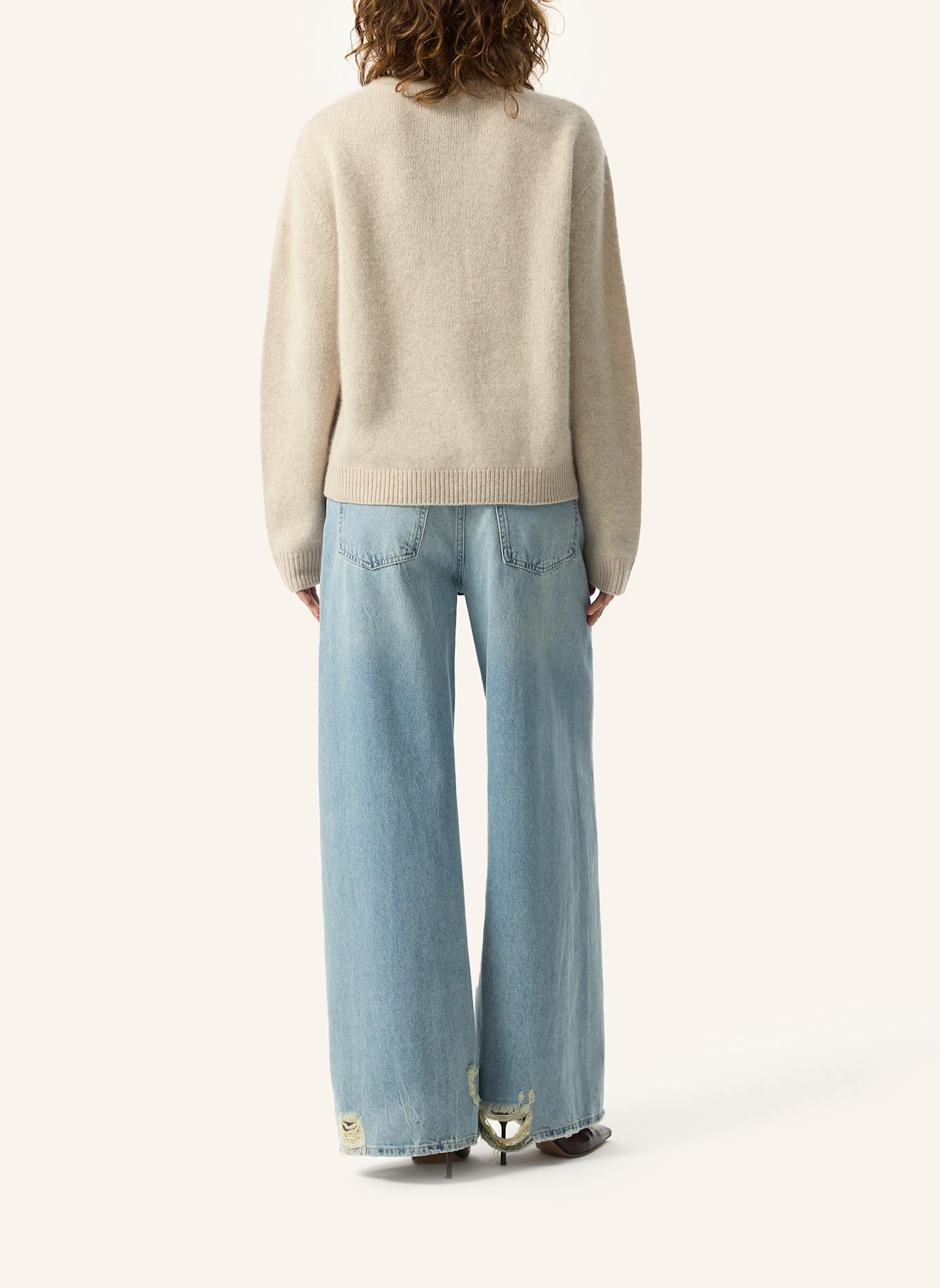 PINXIT Pullover Strickpullover: BEIGE