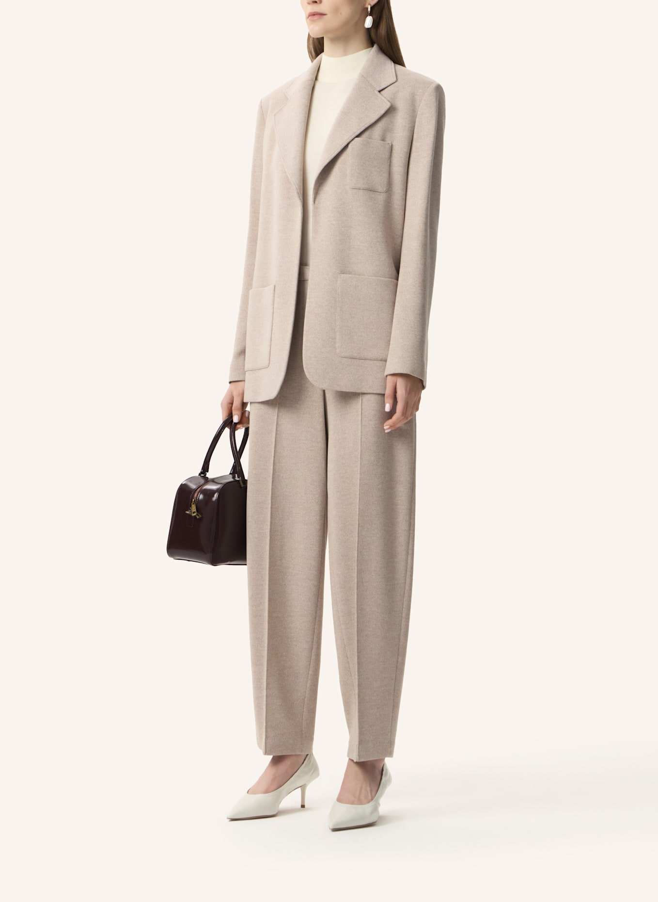 PINXIT Blazer Strick-Blazer: BEIGE