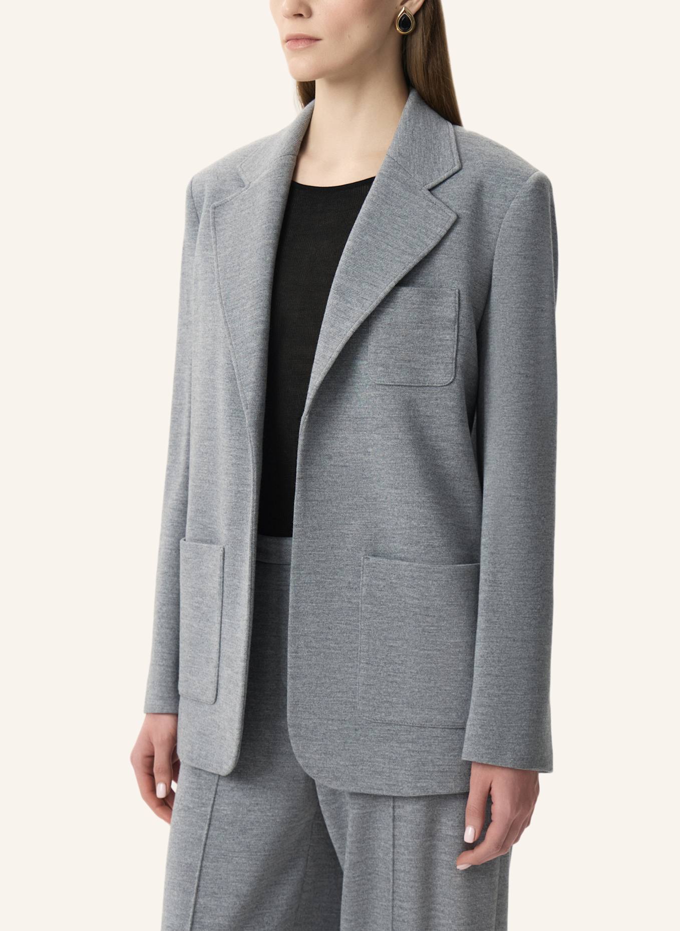 PINXIT Blazer Strick-Blazer: GRAU