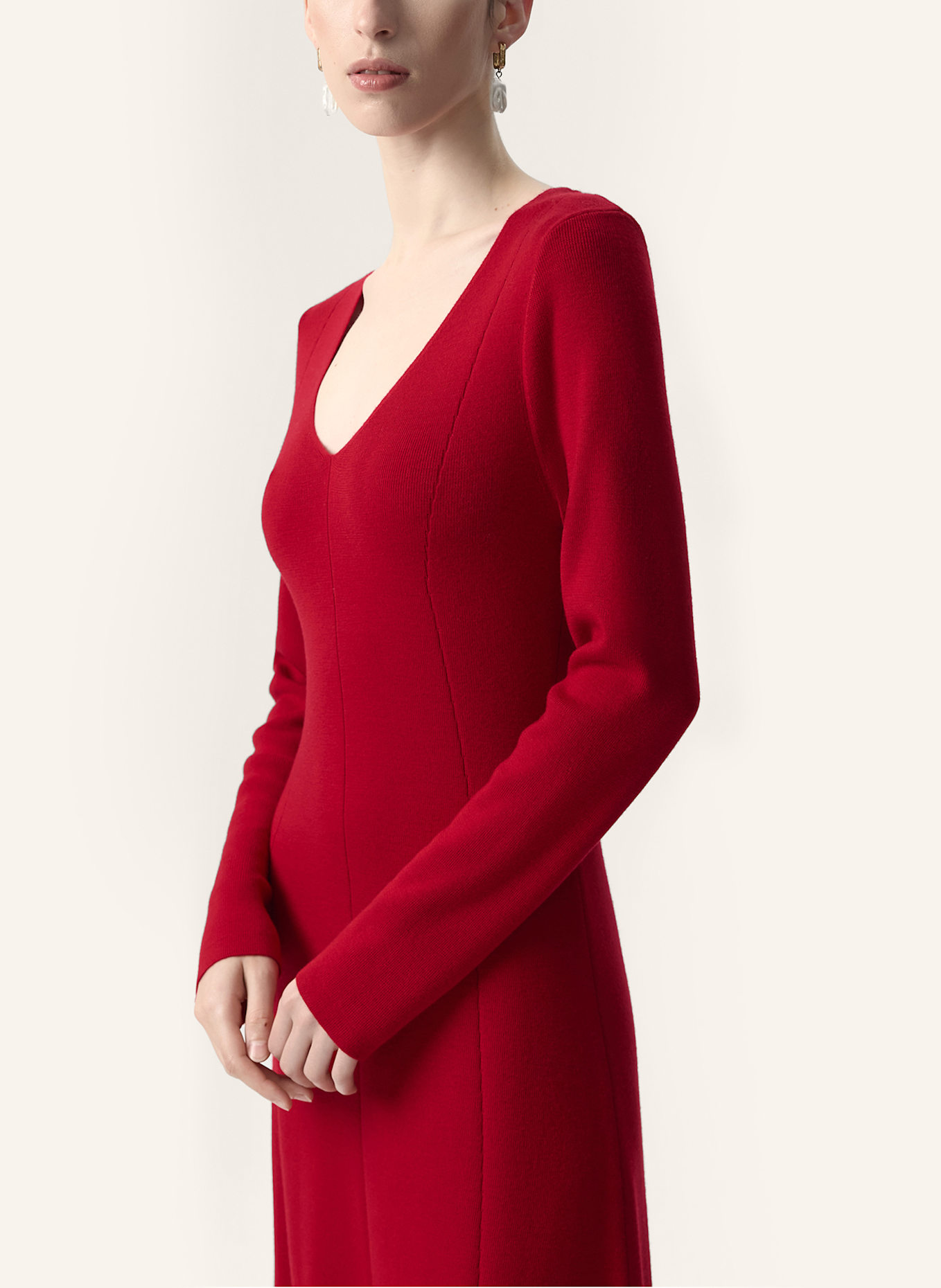 PINXIT Kleid Maxikleid: ROT