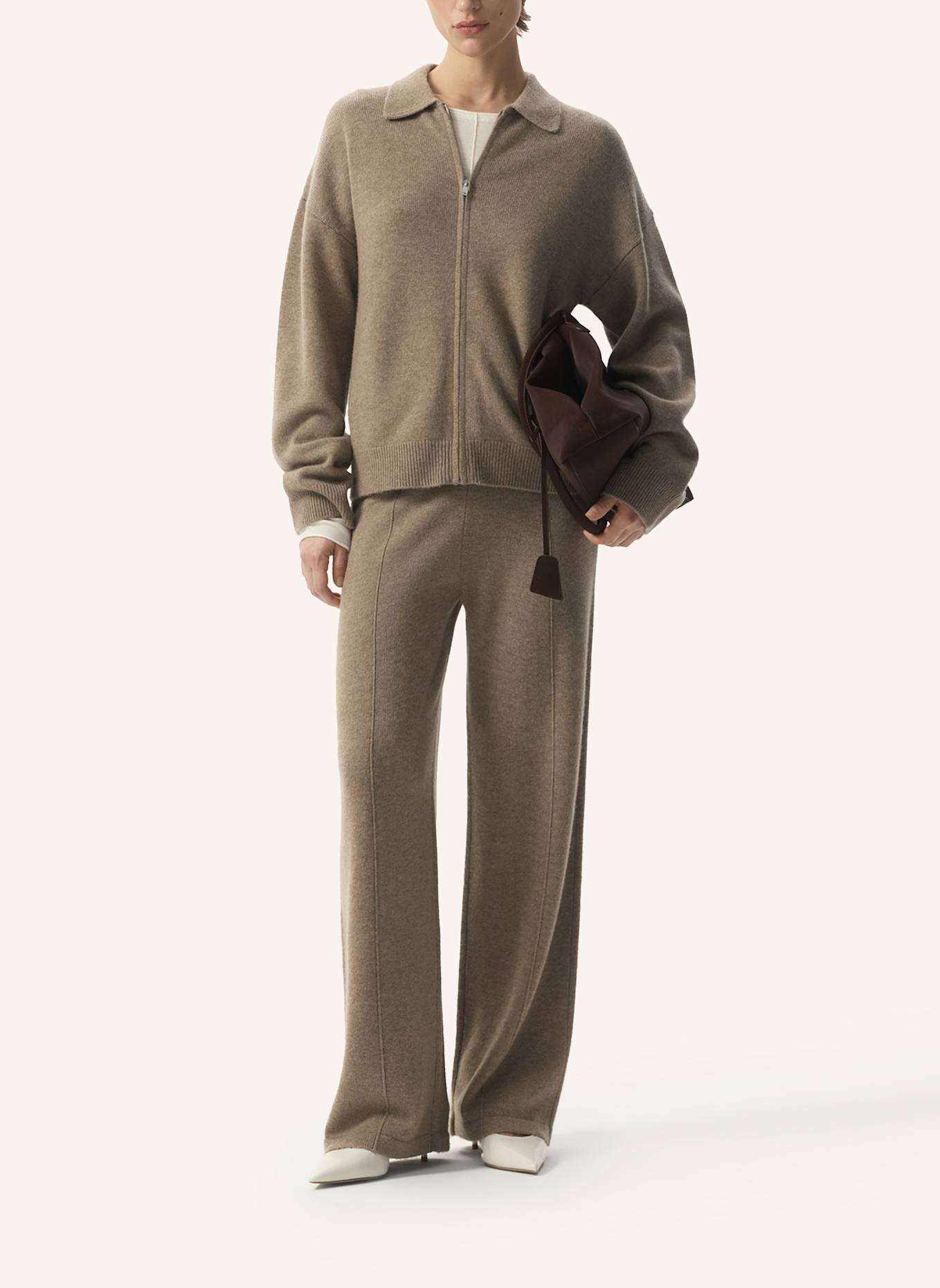 PINXIT Cardigan Cardigan: BEIGE