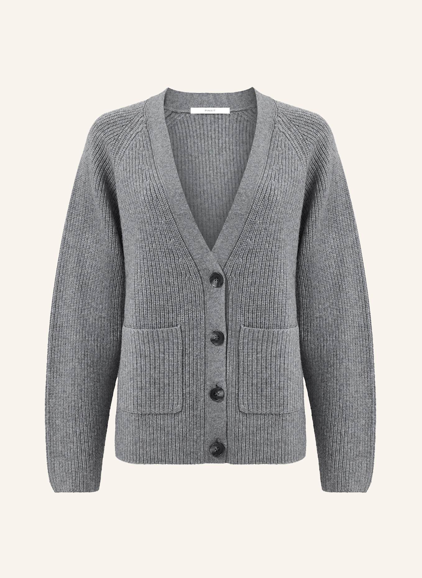 PINXIT Cardigan Cardigan: HELLGRAU