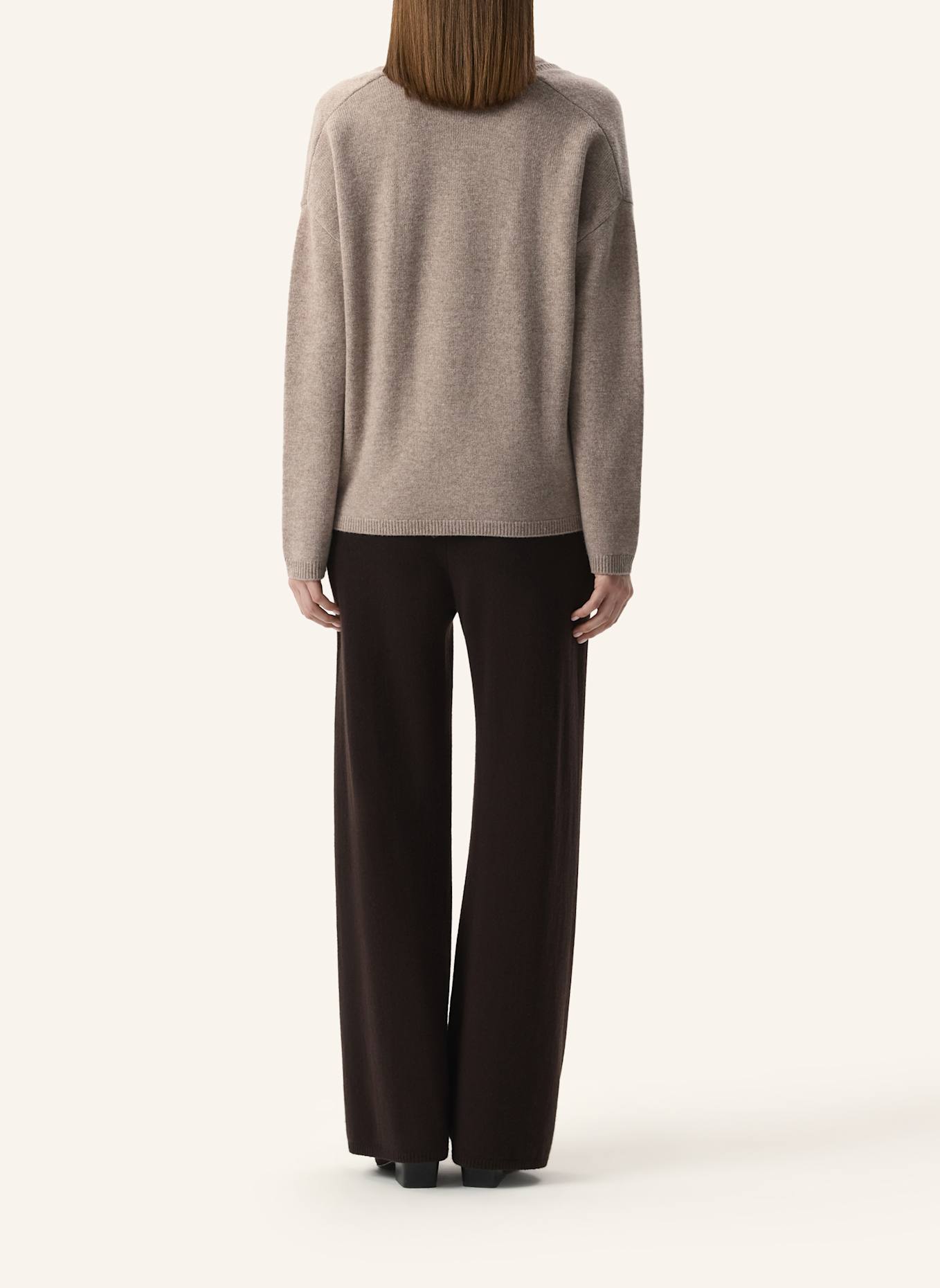 PINXIT Pullover Strickpullover: BEIGE