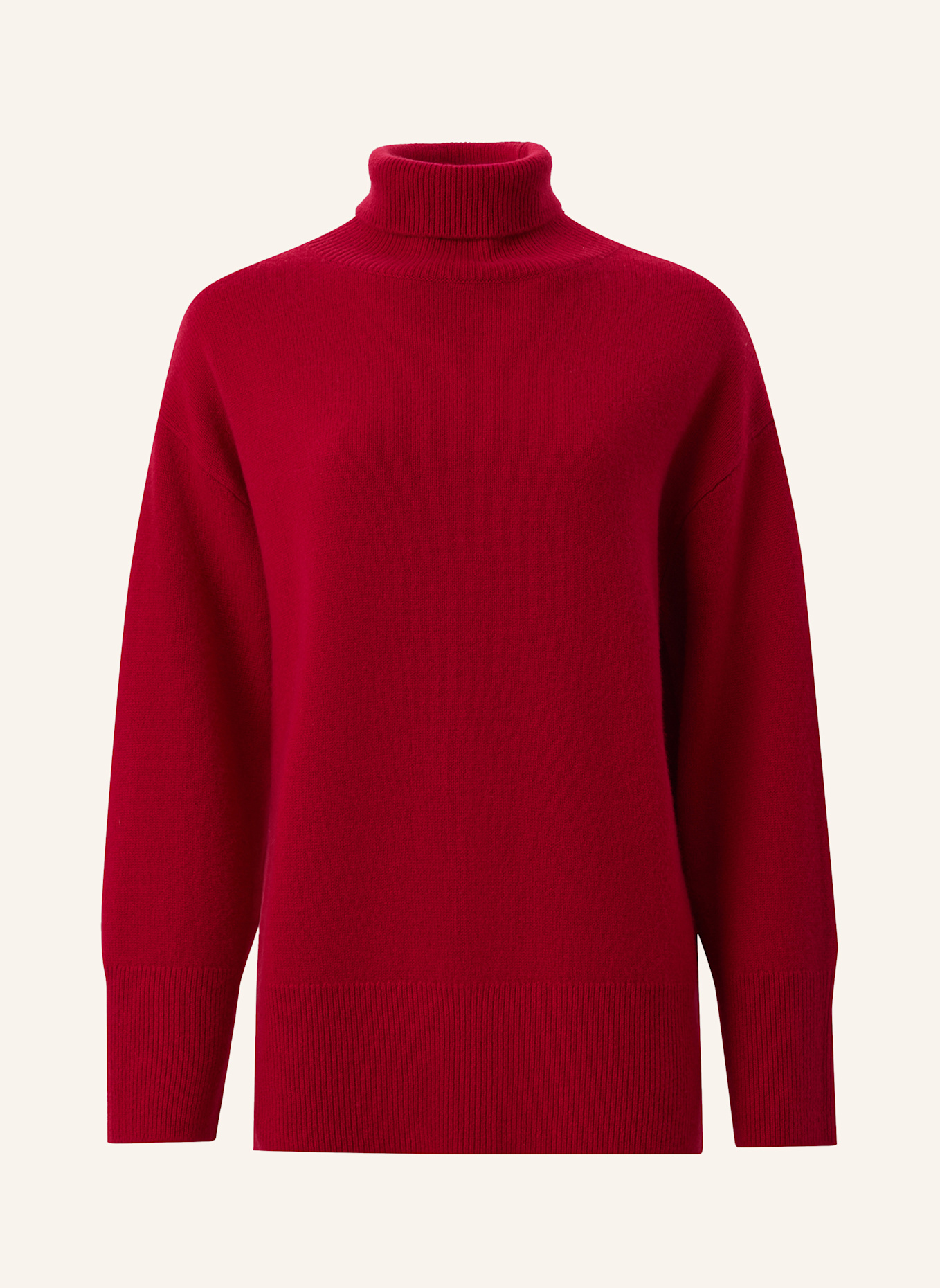 PINXIT Pullover Strickpullover: DUNKELROT