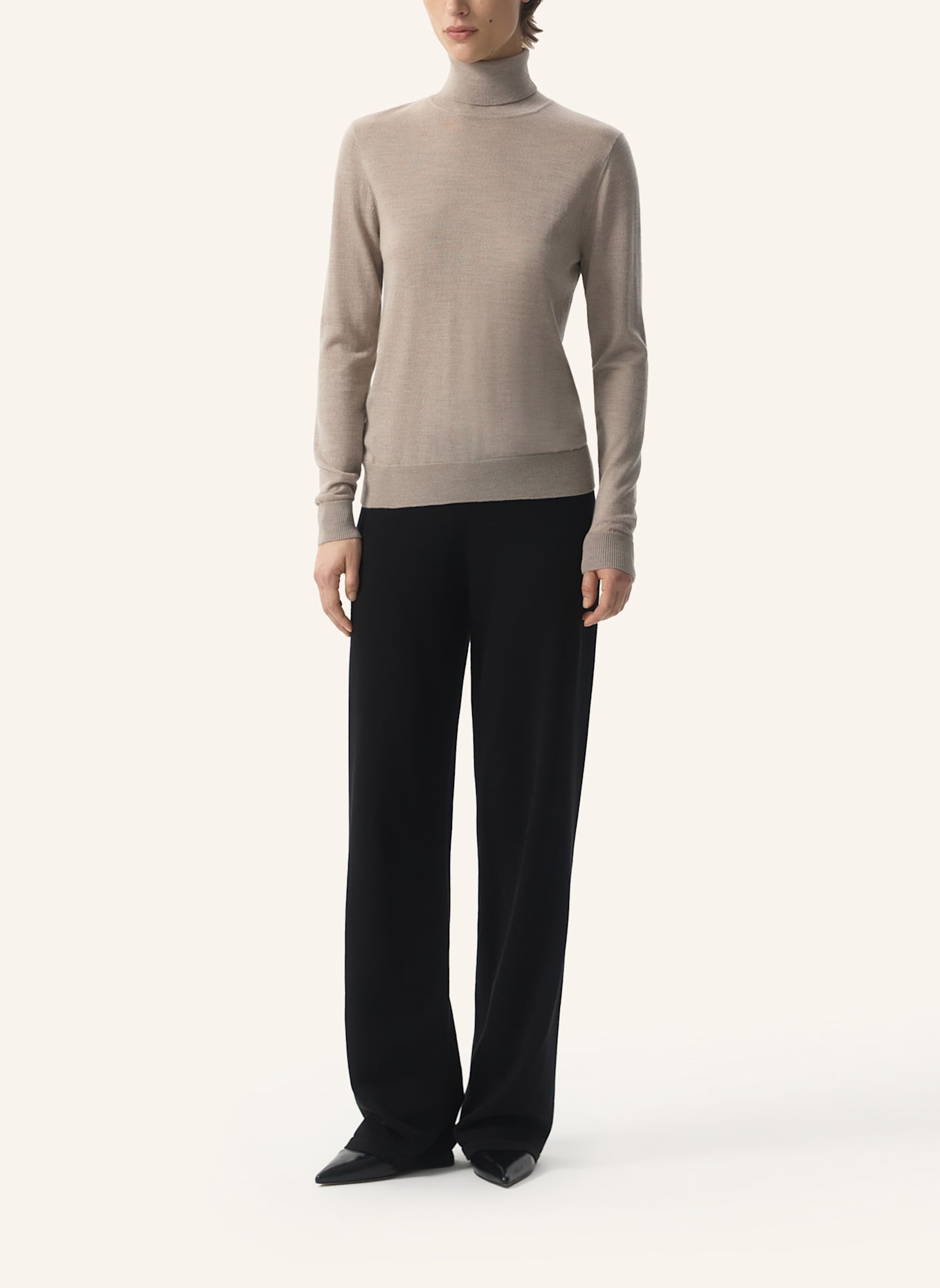 PINXIT Pullover Strickpullover: BEIGE