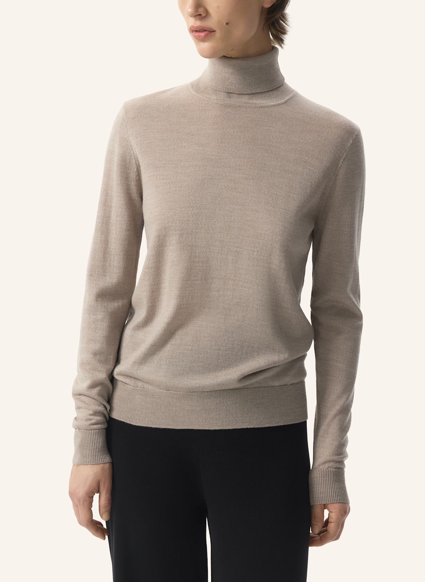 PINXIT Pullover Strickpullover: BEIGE