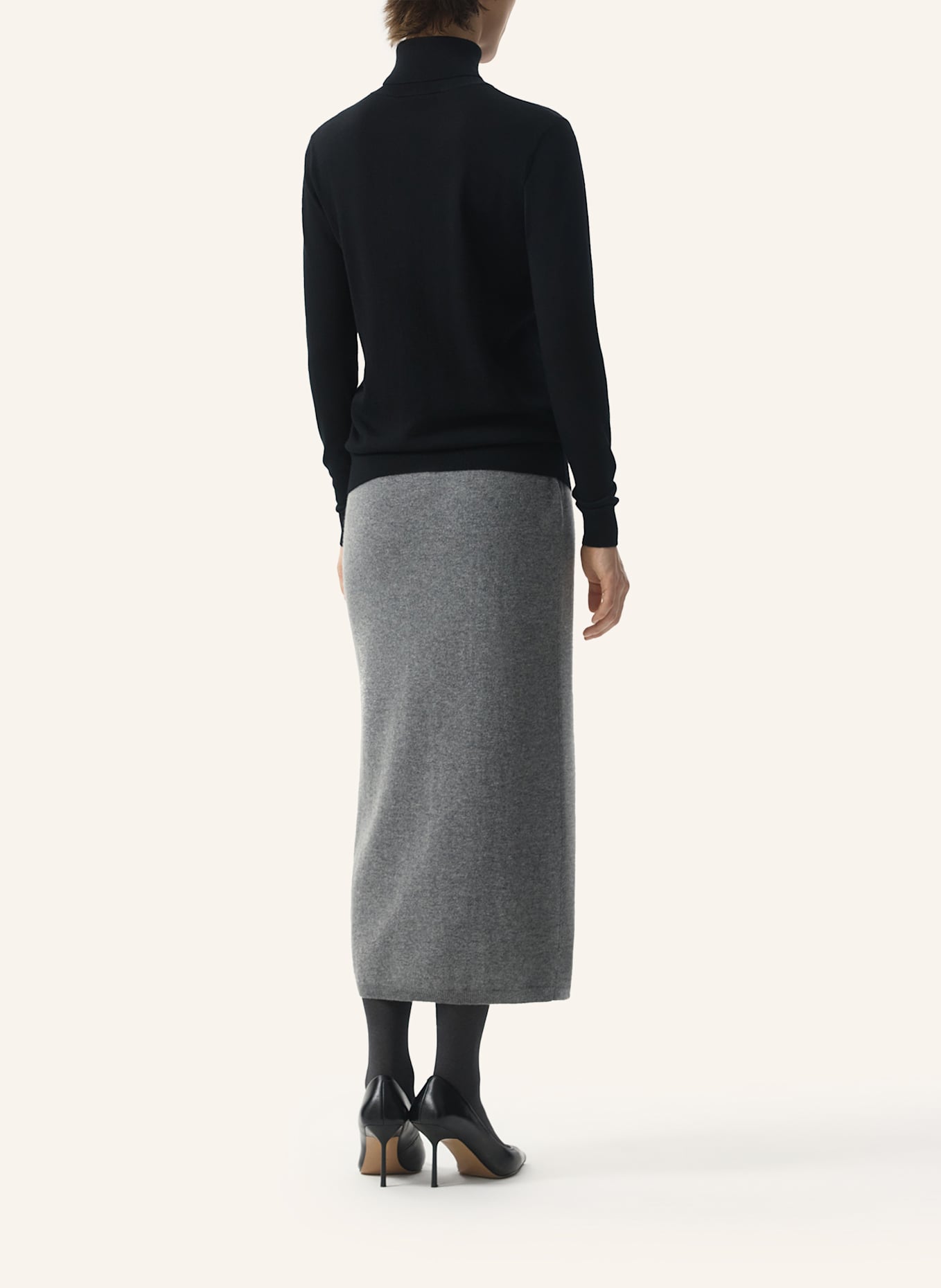 PINXIT Pullover Strickpullover: SCHWARZ