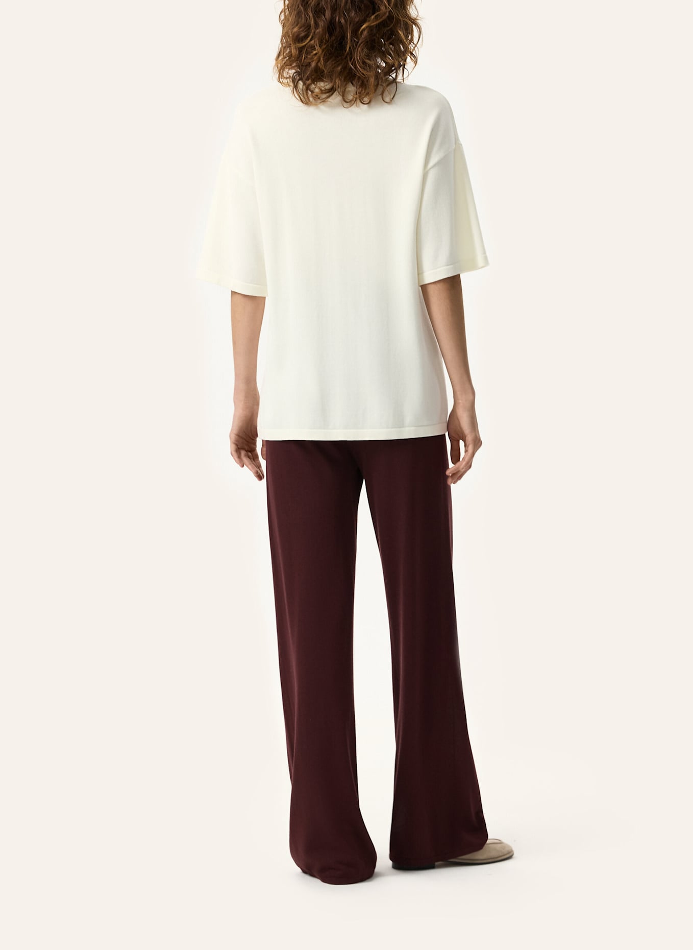 PINXIT Pullover Oversized Strickpullover: ECRU