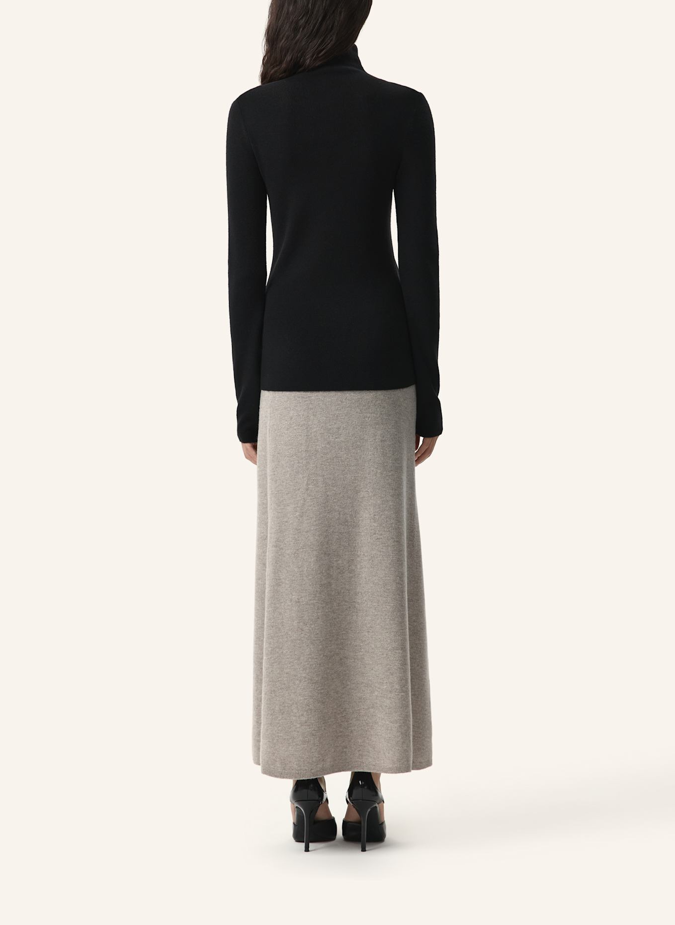 PINXIT Rollkragenpullover: SCHWARZ