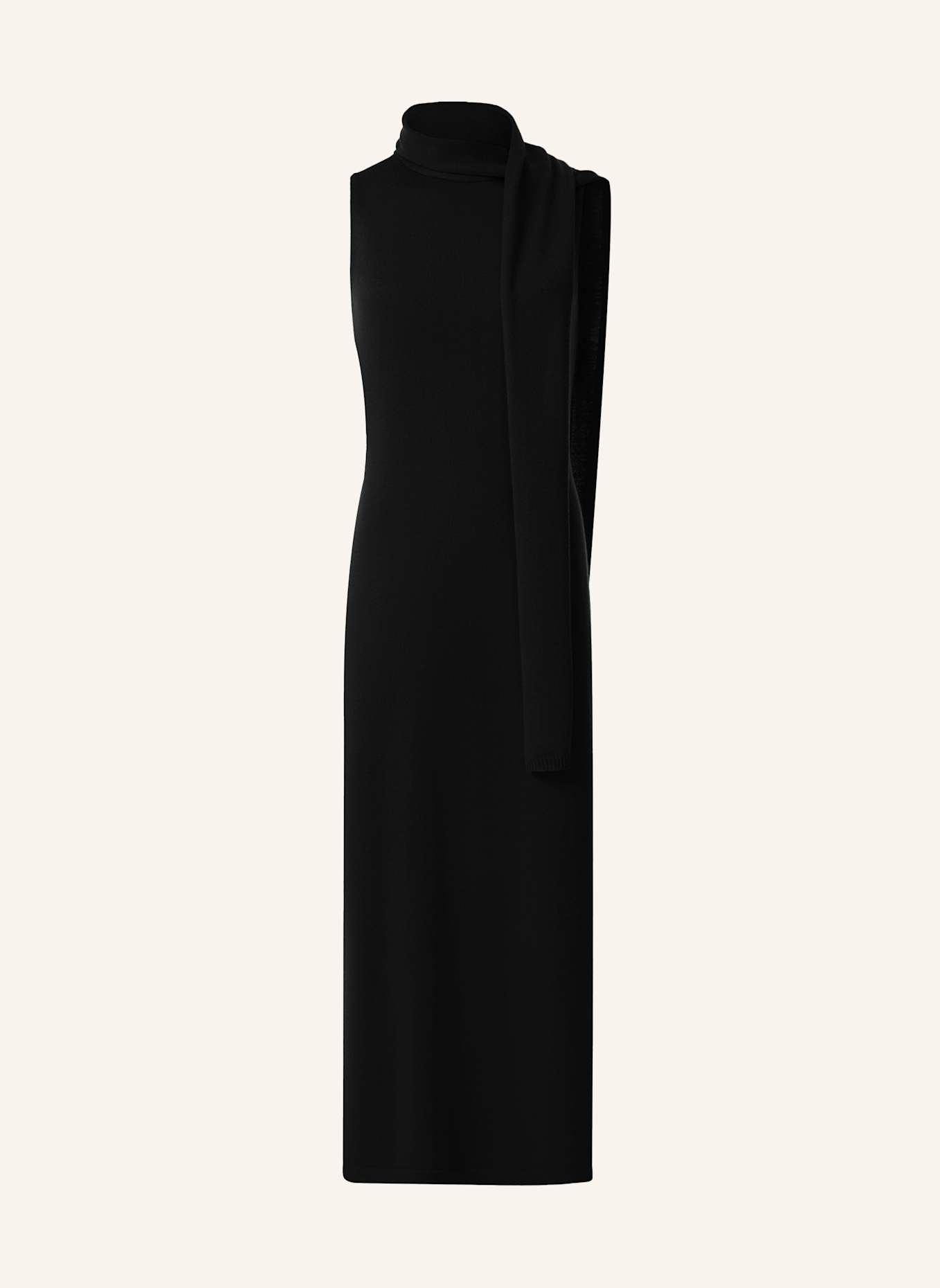 PINXIT Kleid Strickkleid: SCHWARZ