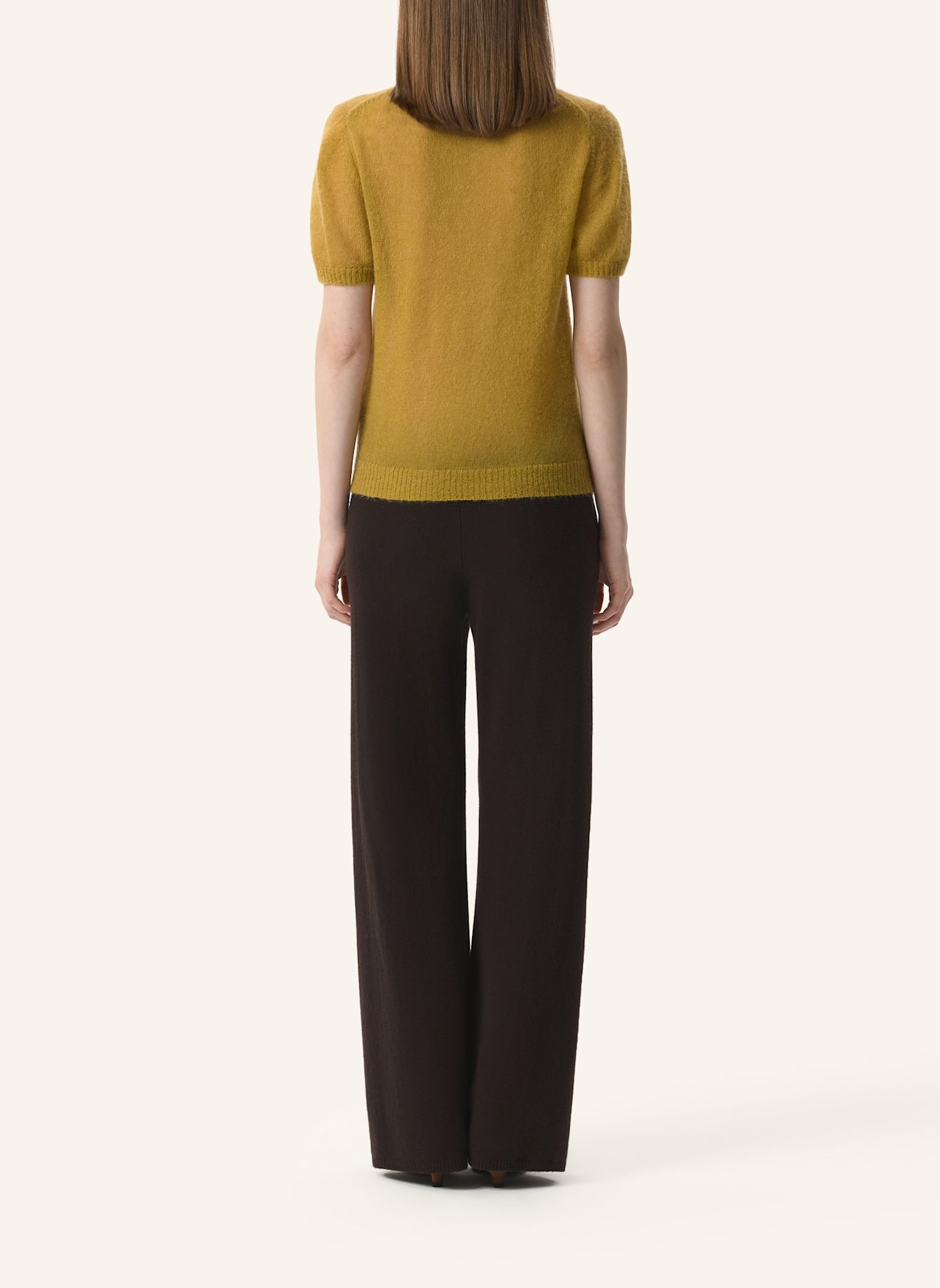 PINXIT Poloshirt Strick-Poloshirt: OLIV