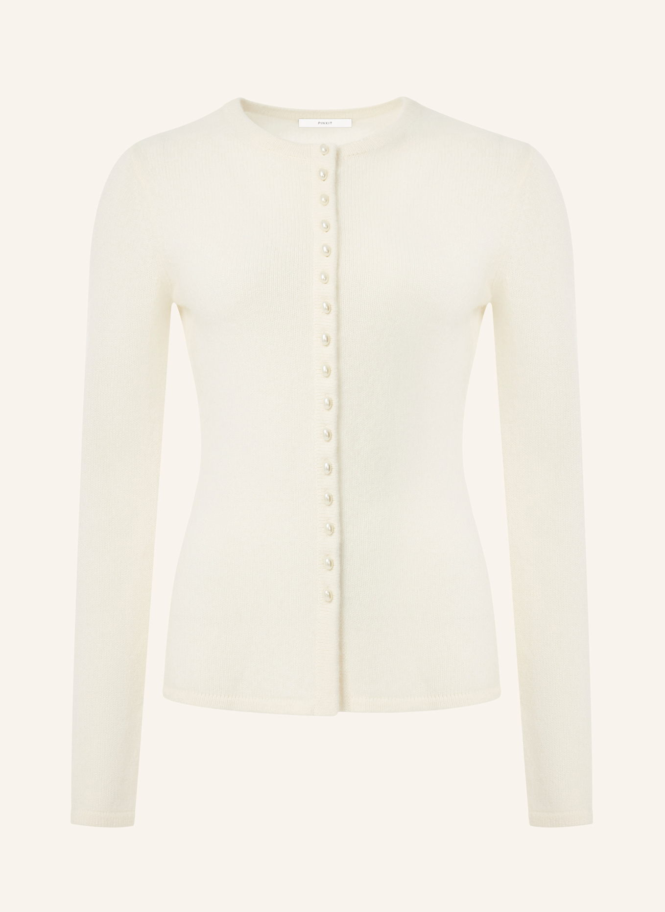 PINXIT Strickcardigan Strickcardigan: CREME