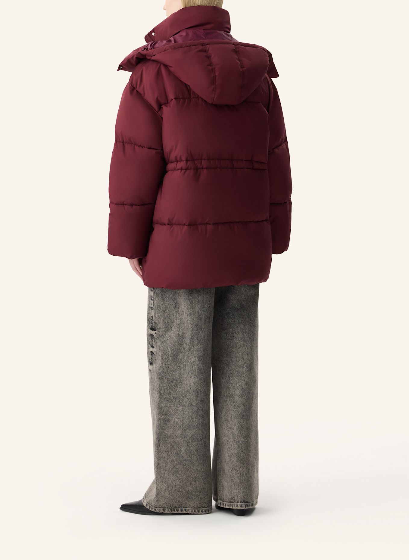 PINXIT jacke Steppjacke: DUNKELROT