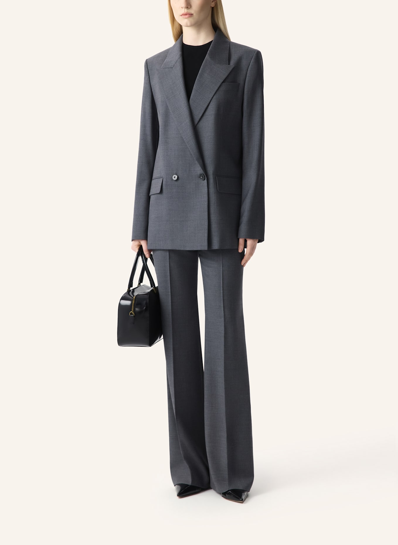 PINXIT Blazer: DUNKELGRAU