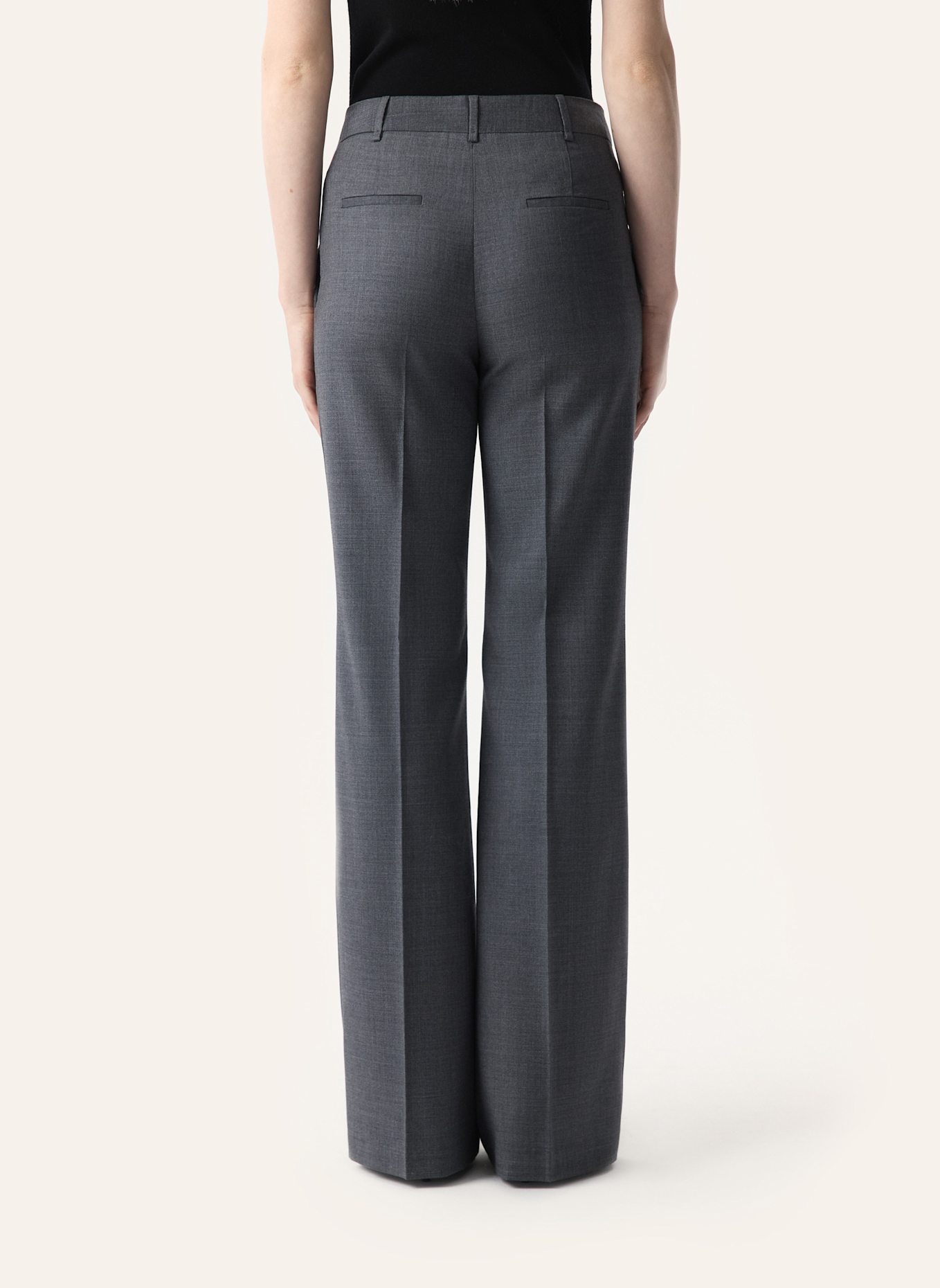 PINXIT Stoffhose: DUNKELGRAU