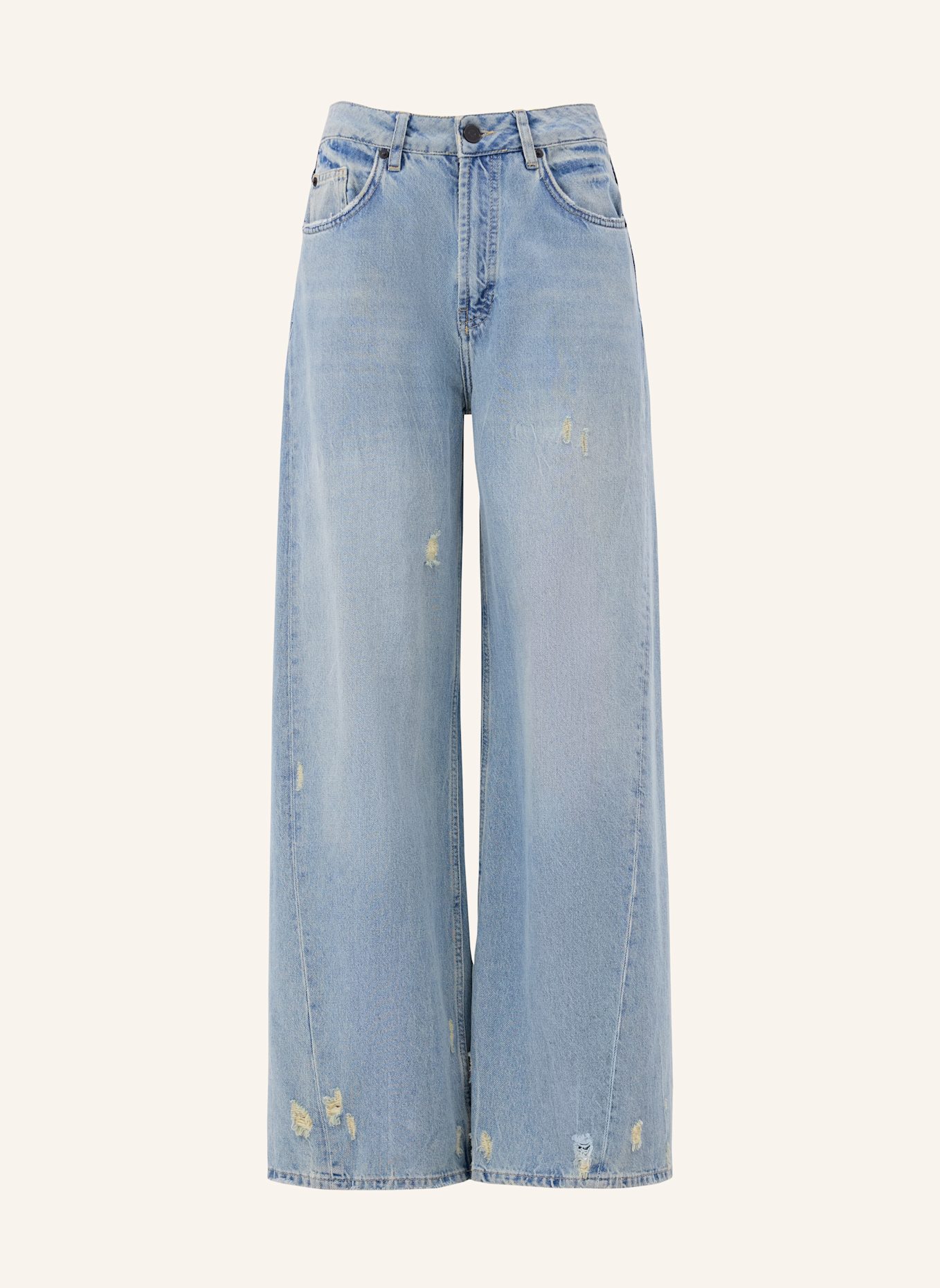 PINXIT Jeans Superweite Jeans: BLAU