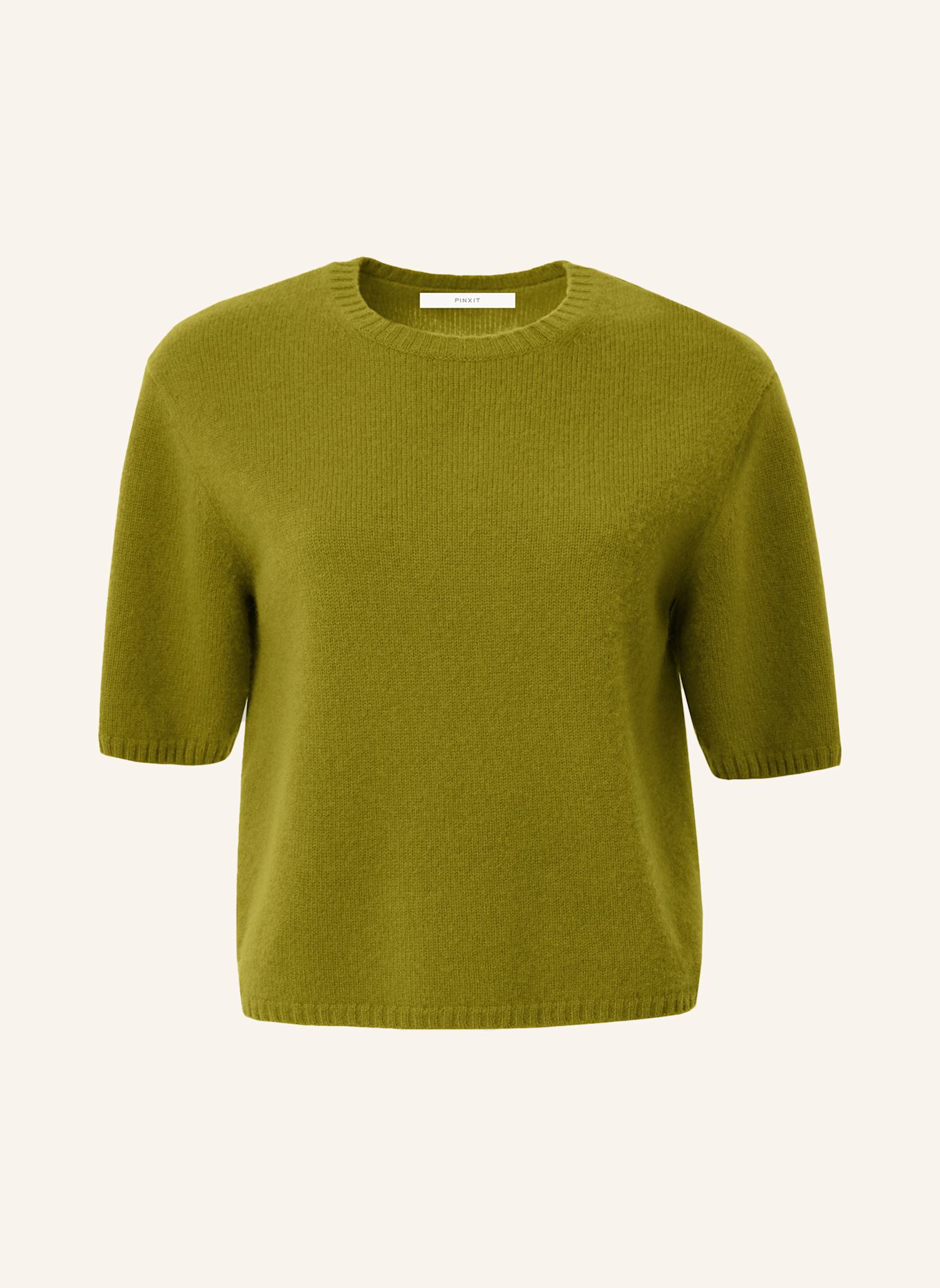 PINXIT Pullover AUS CASHMERE: OLIV