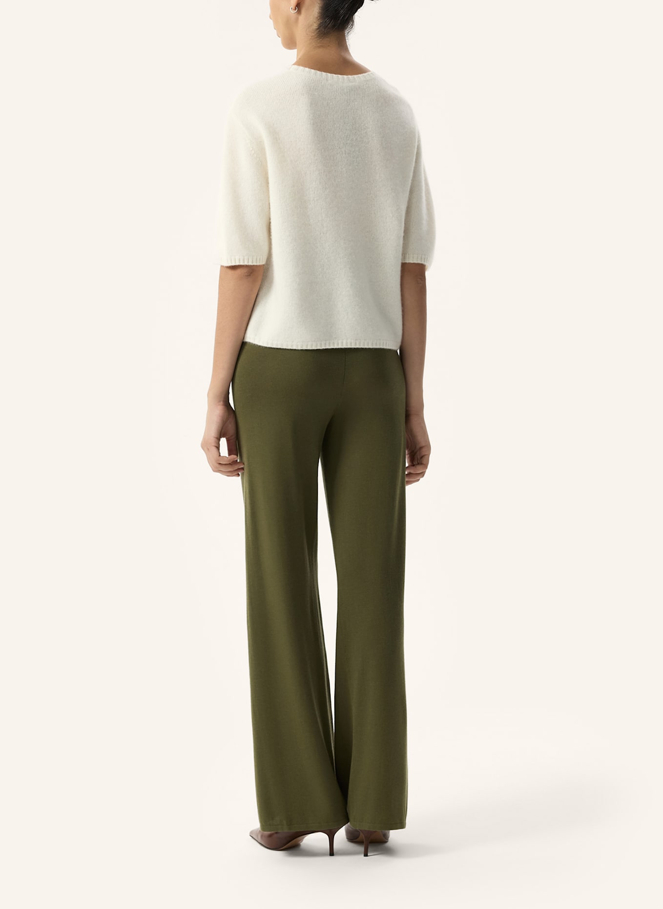 PINXIT Pullover AUS CASHMERE: CREME