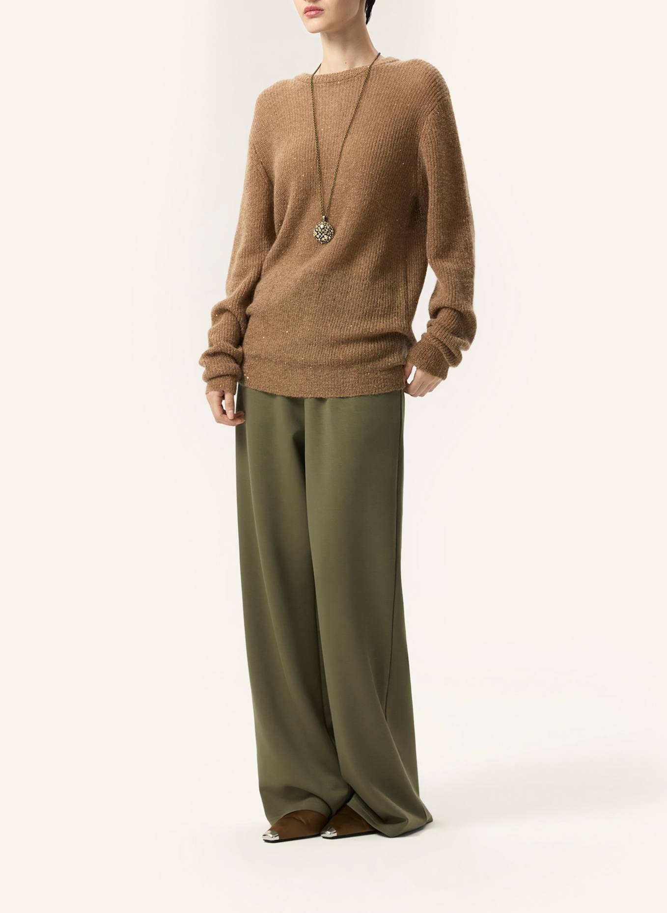 PINXIT Pullover: COGNAC