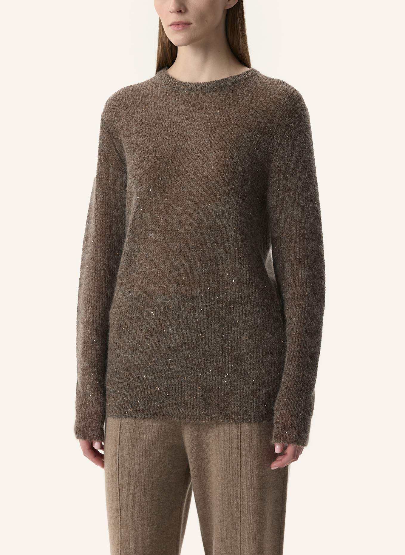 PINXIT Pullover: BRAUN