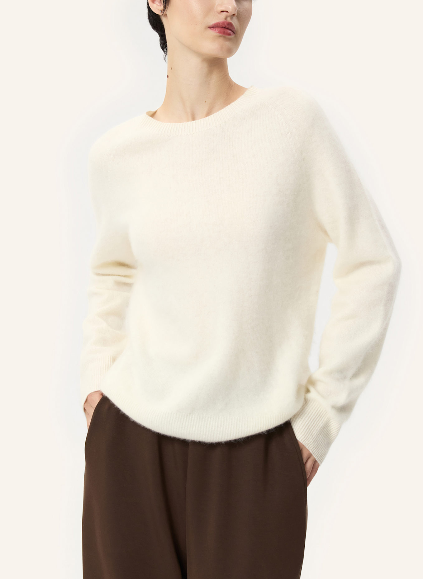 PINXIT Pullover: ECRU