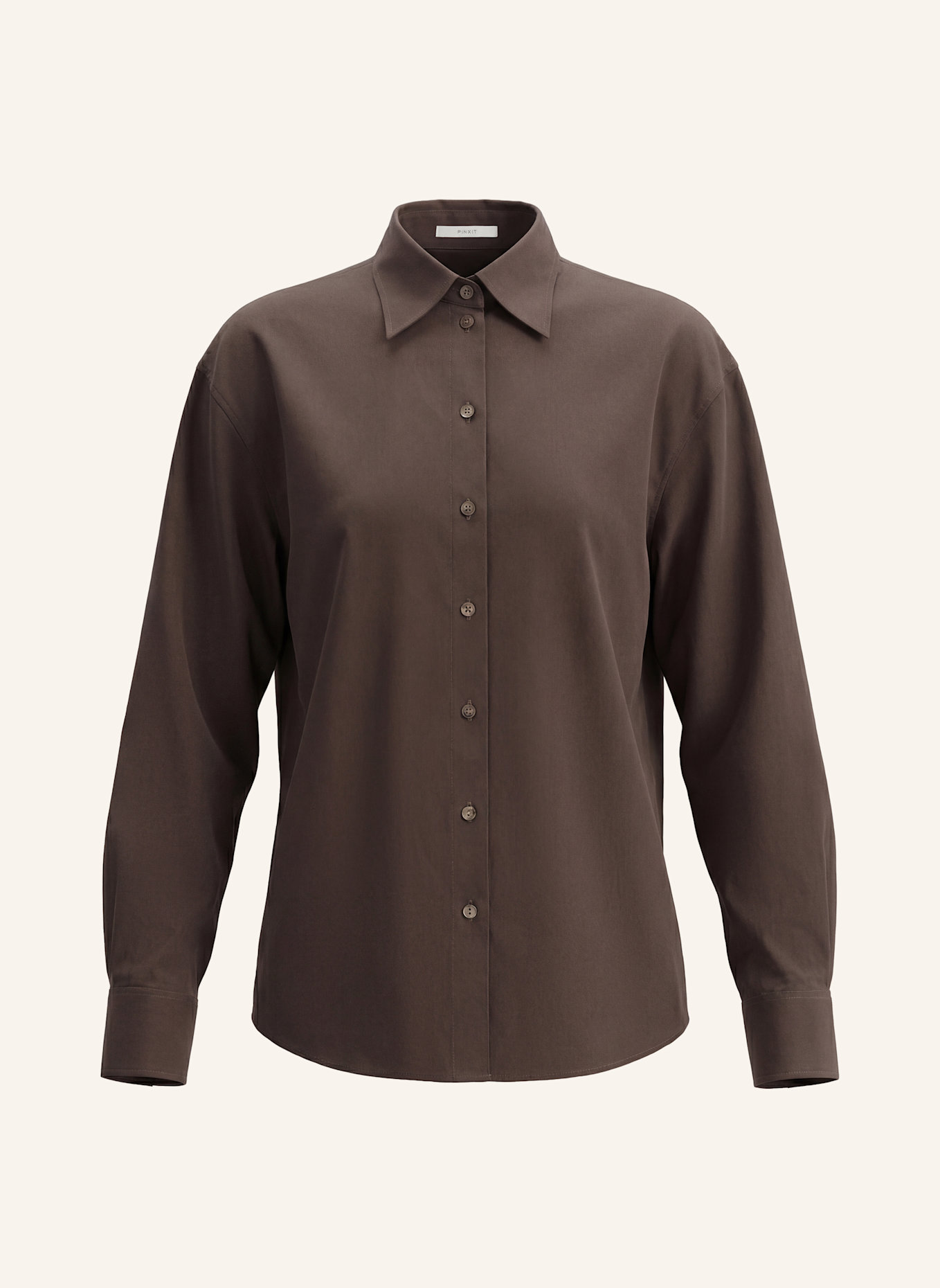 PINXIT Hemd: TAUPE