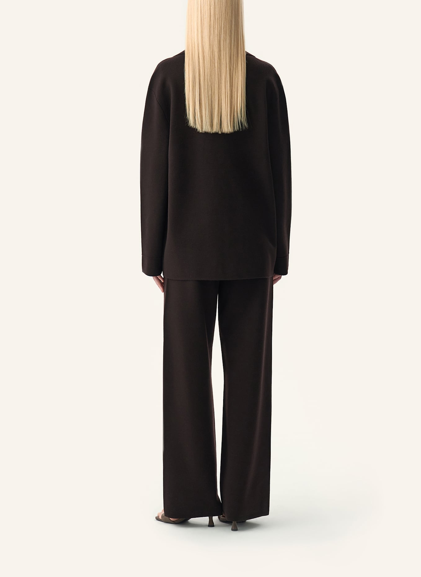 PINXIT Strickjacke: DUNKELBRAUN