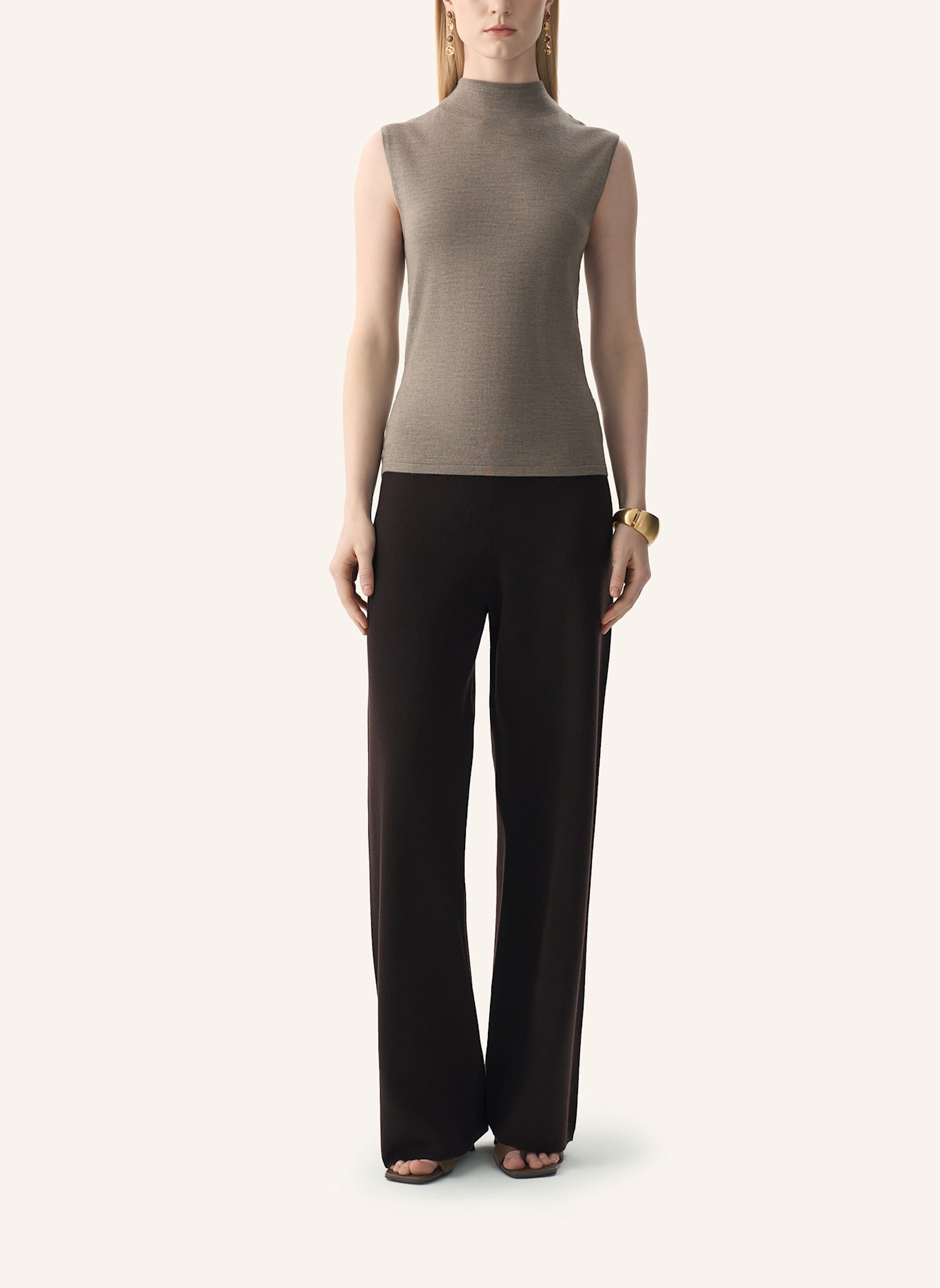 PINXIT Hose: DUNKELBRAUN