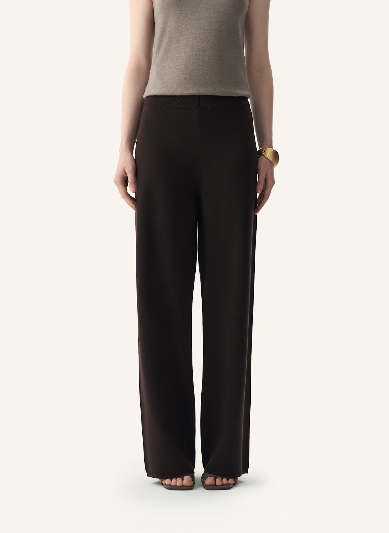 PINXIT Hose: DUNKELBRAUN