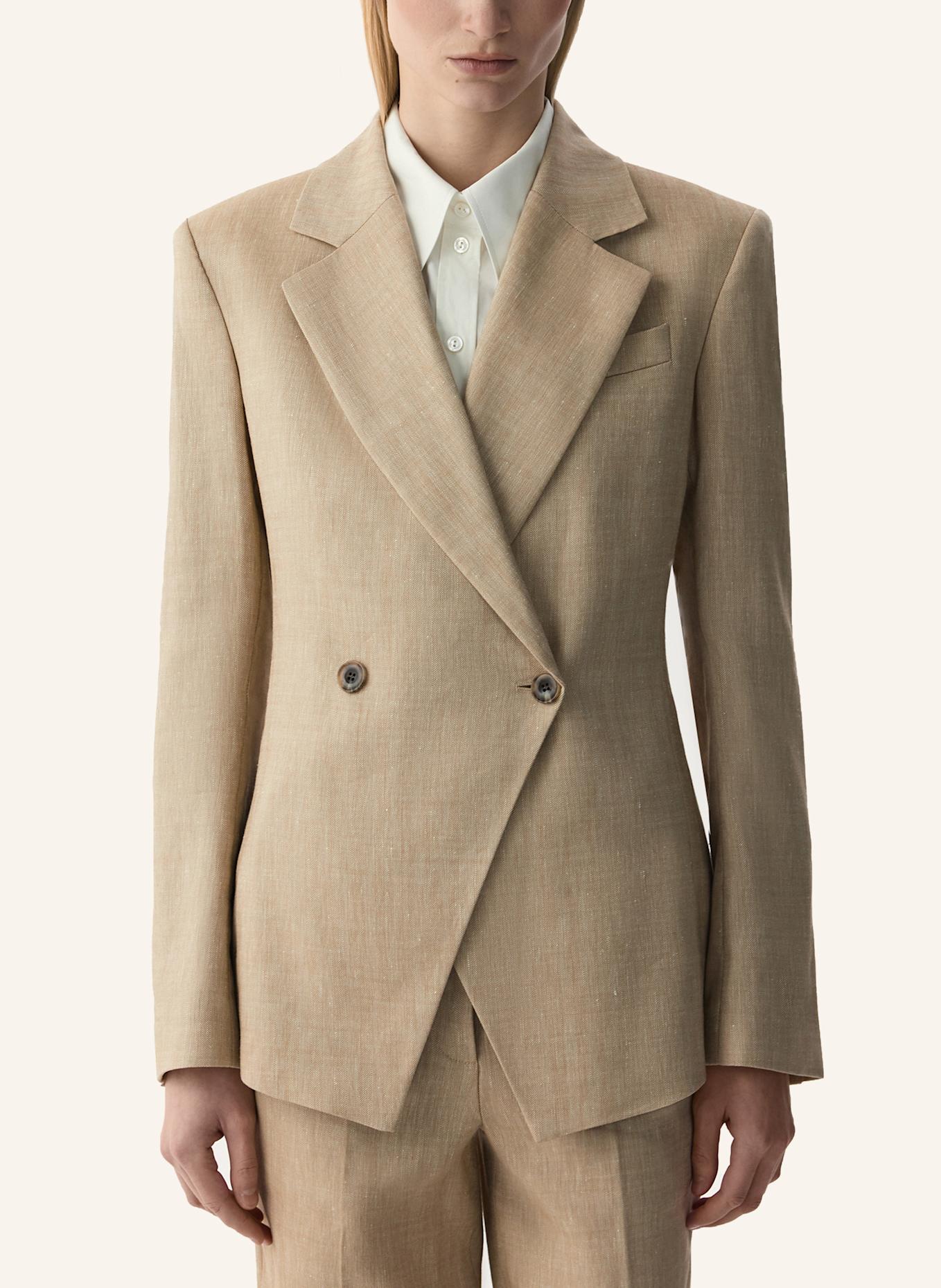 PINXIT Leinenblazer: BEIGE