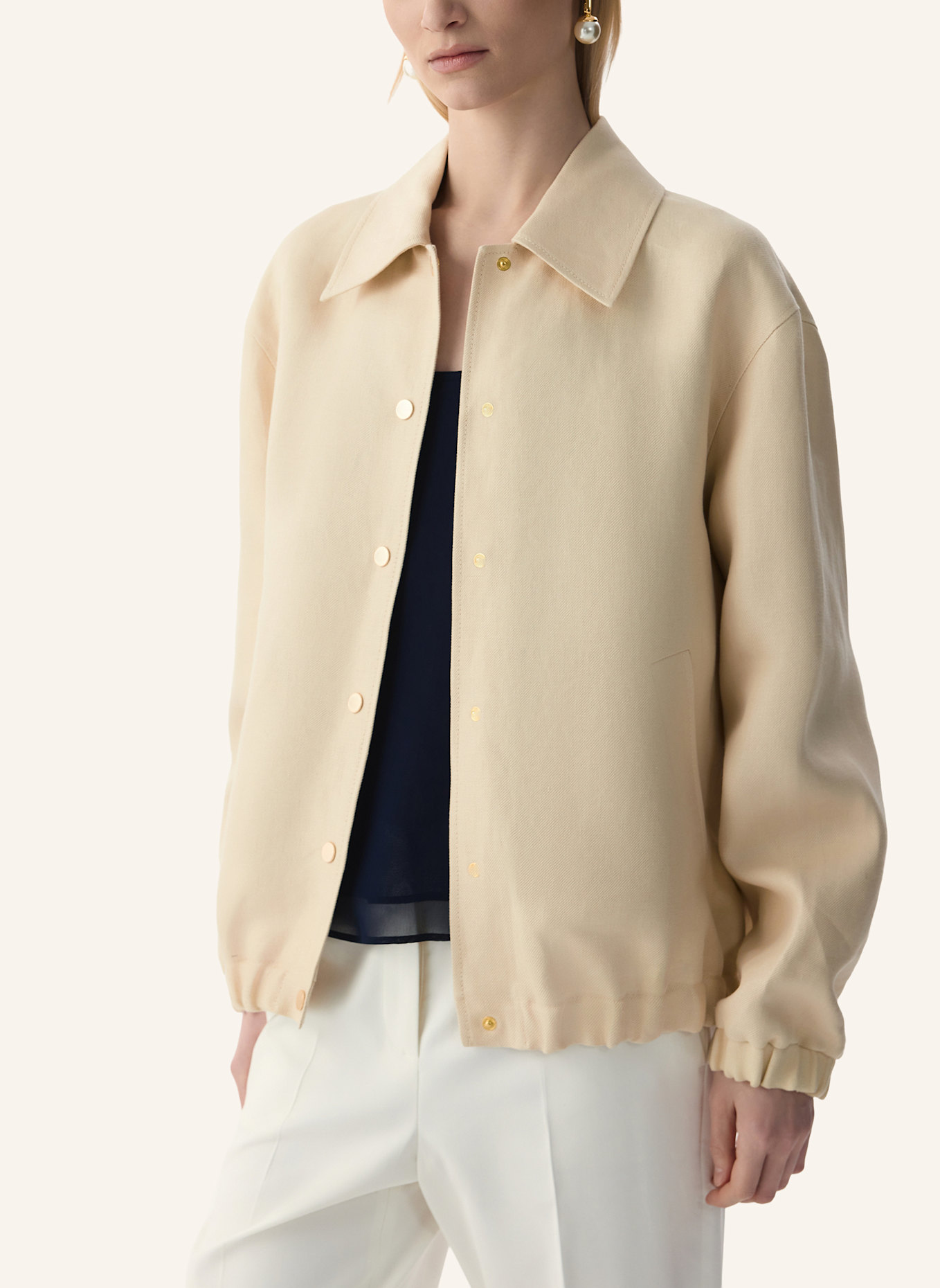 PINXIT Hanfjacke: BEIGE