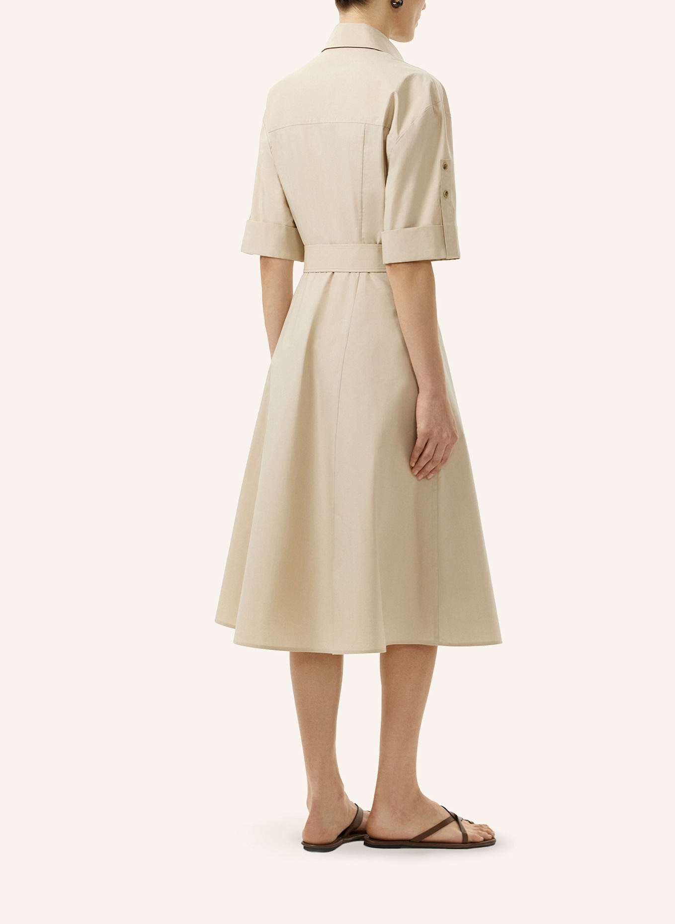 PINXIT Kleid: DUNKELBRAUN