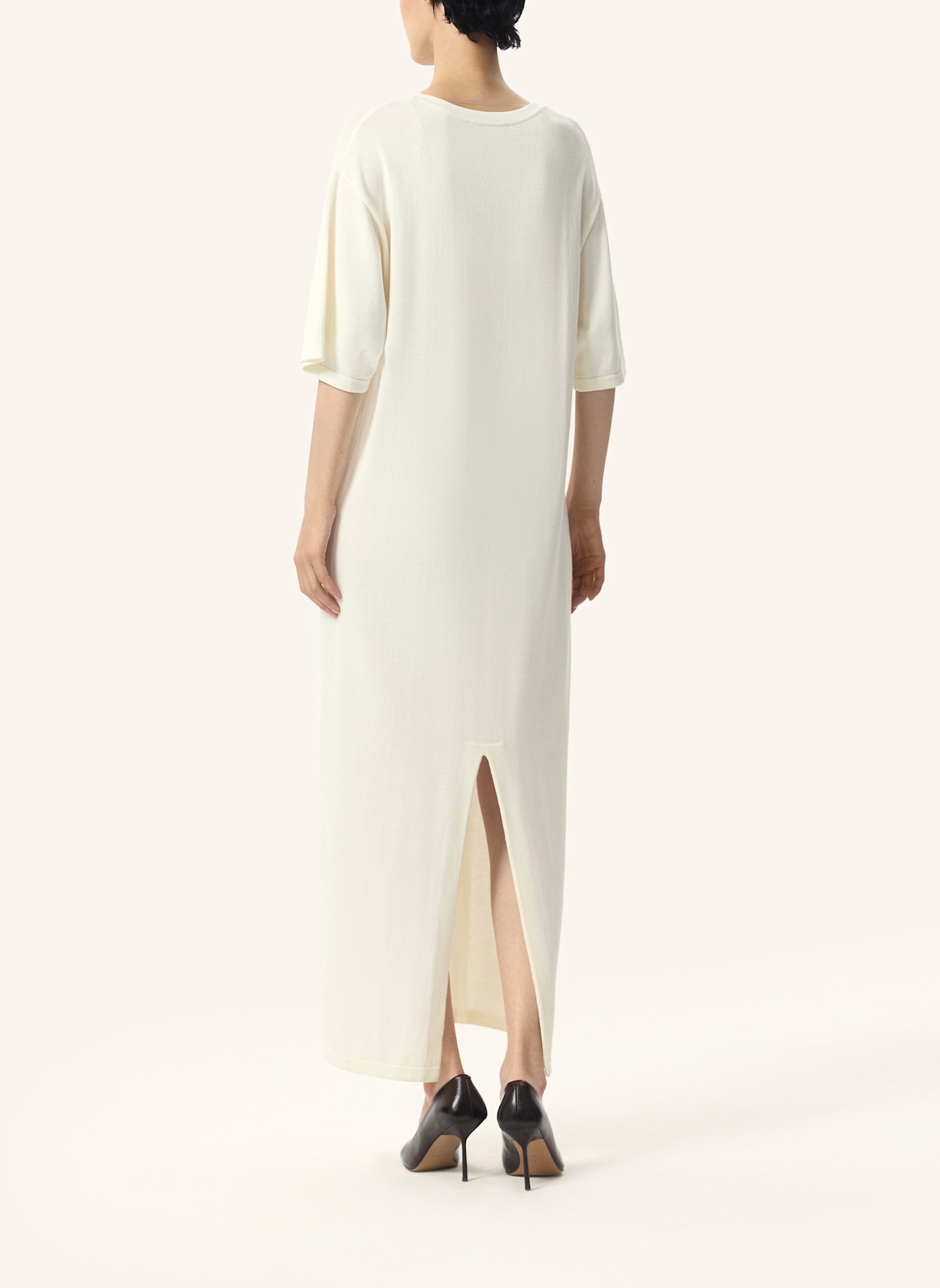 PINXIT Kleid Strickkleid: ECRU