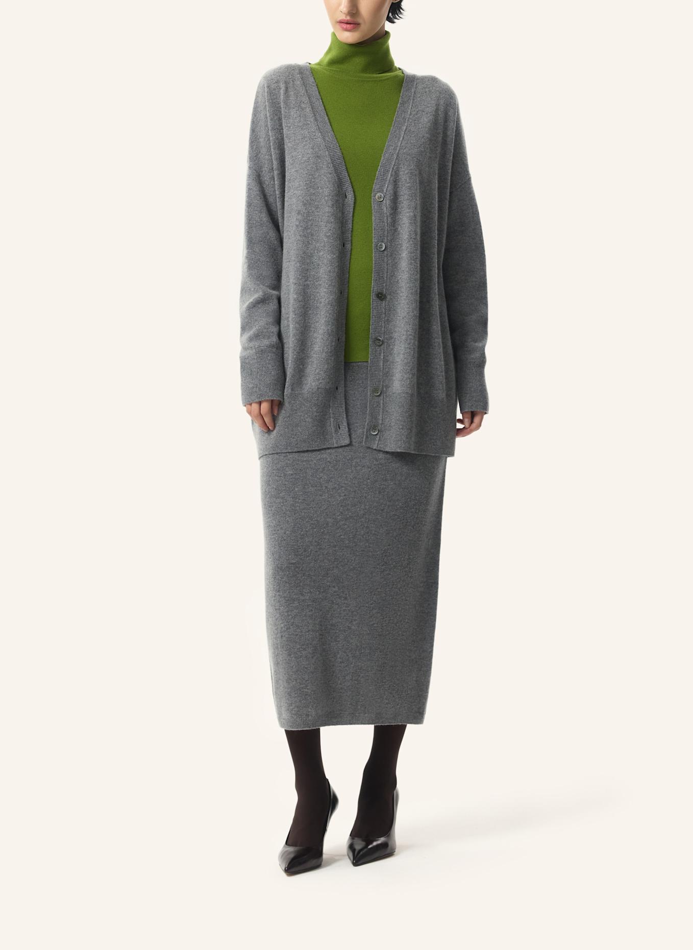 PINXIT Cardigan Oversized Cardigan: DUNKELGRAU