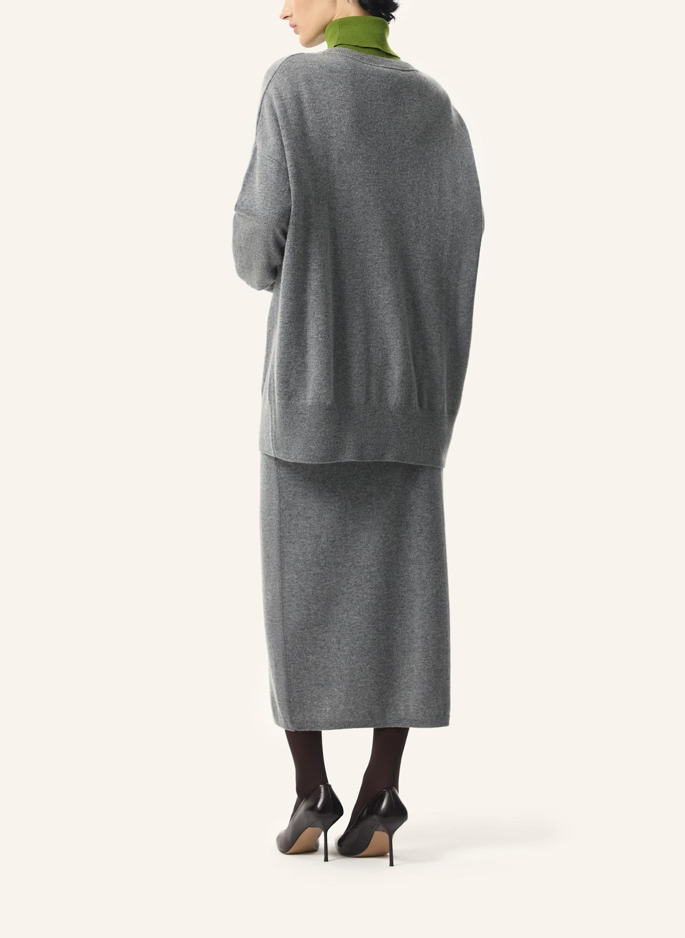 PINXIT Cardigan Oversized Cardigan: DUNKELGRAU