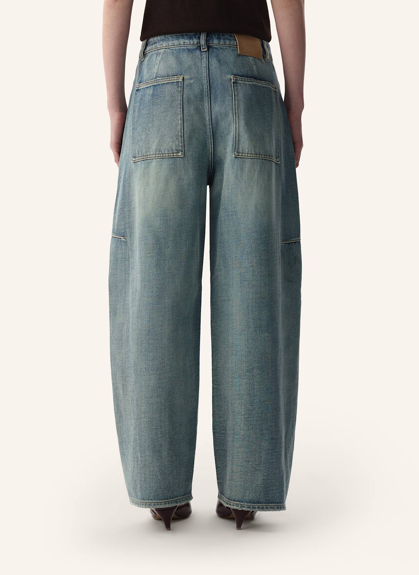 PINXIT Banana Jeans mit Baumwolle: BLAU
