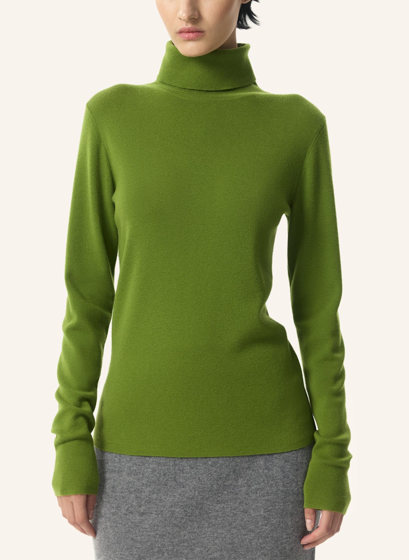 PINXIT Top Strickpullover: GRÜN