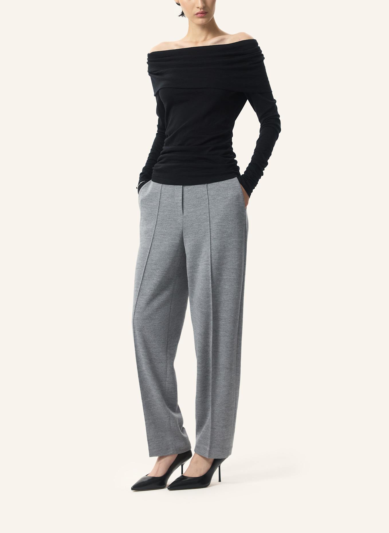 PINXIT Hose Strickhose: GRAU