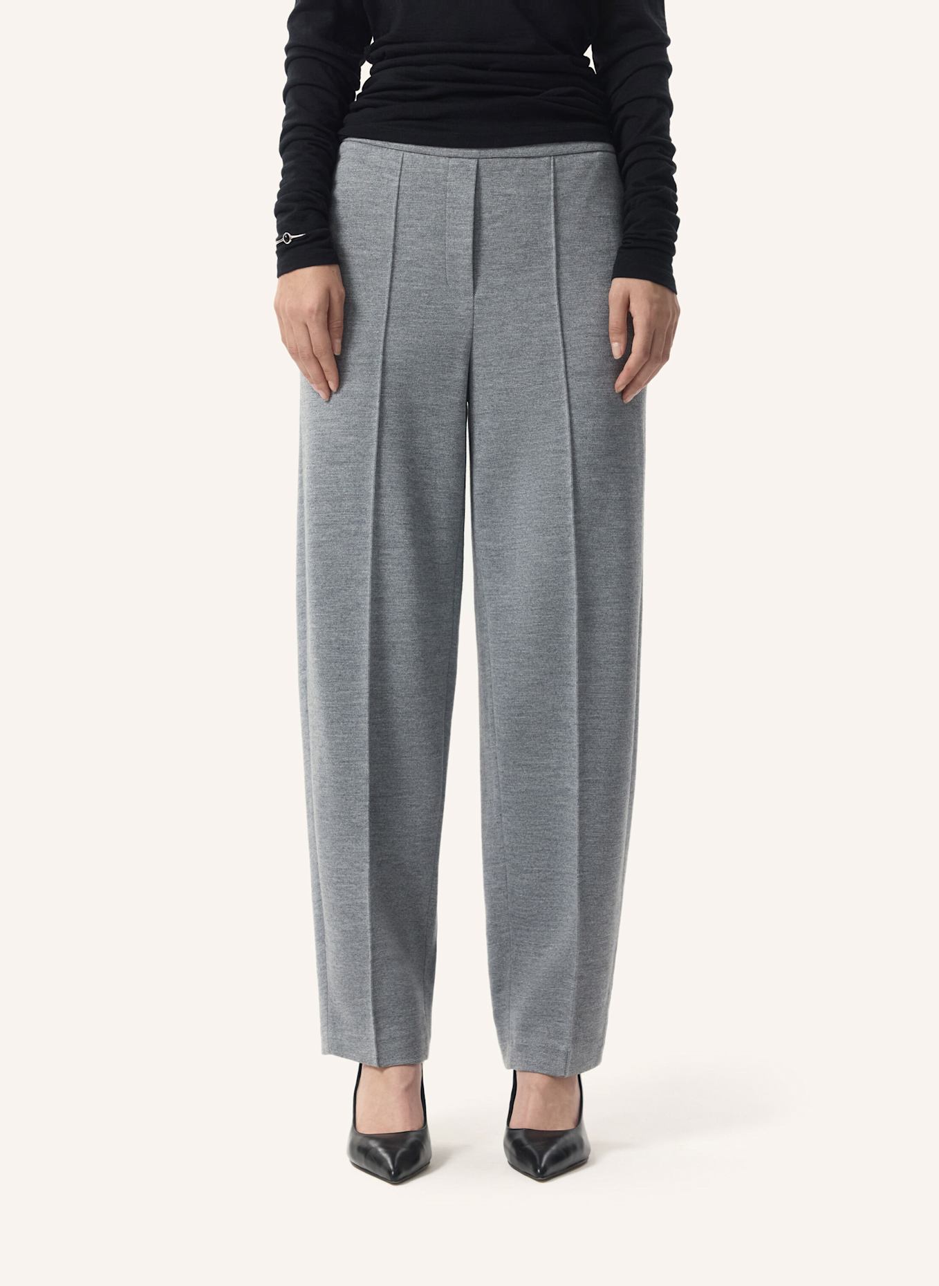 PINXIT Hose Strickhose: GRAU