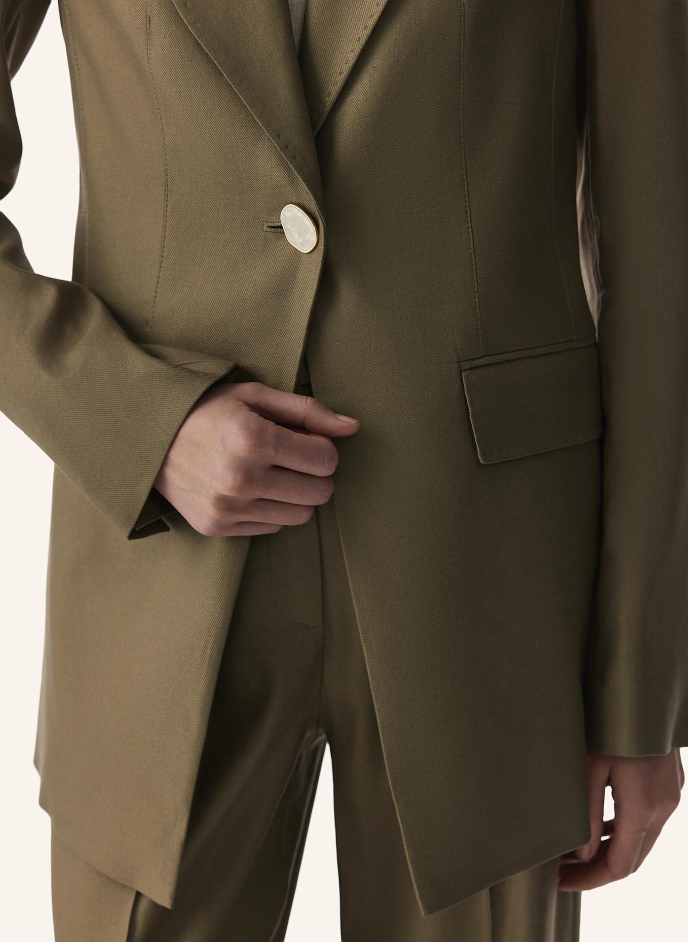 PINXIT Leinenblazer: KHAKI